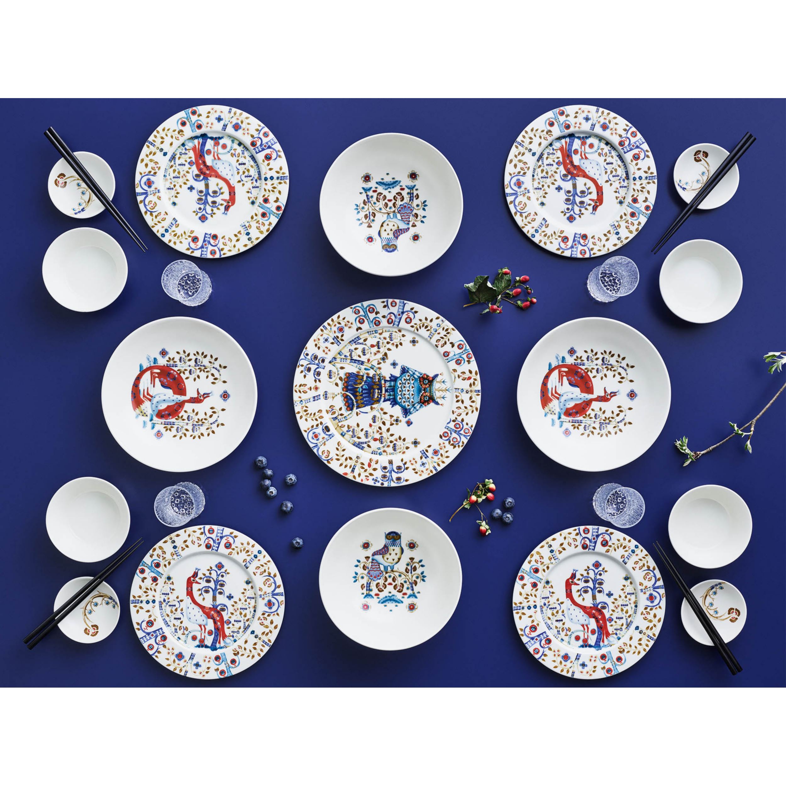 Taika plate 22cm white