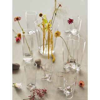 Alvar Aalto Collection vase 180mm clear