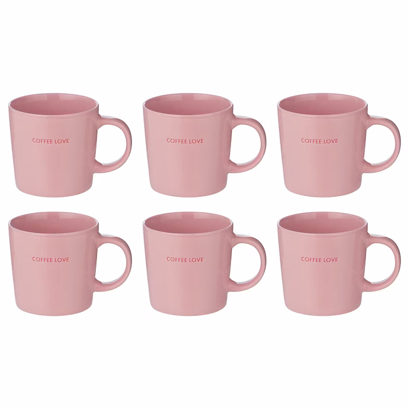 GOOD VIBES Tasse 6er-Set