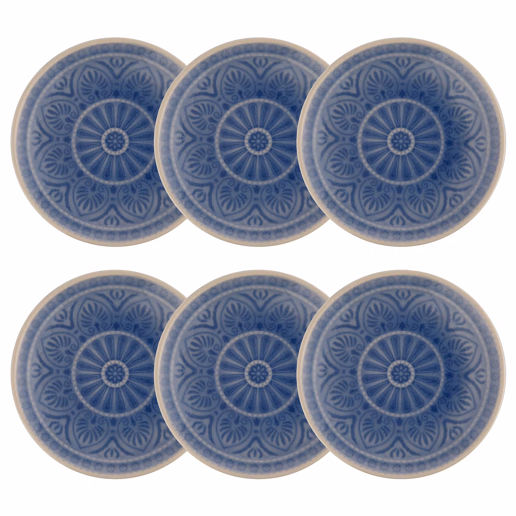 SUMATRA Teller 6er-Set