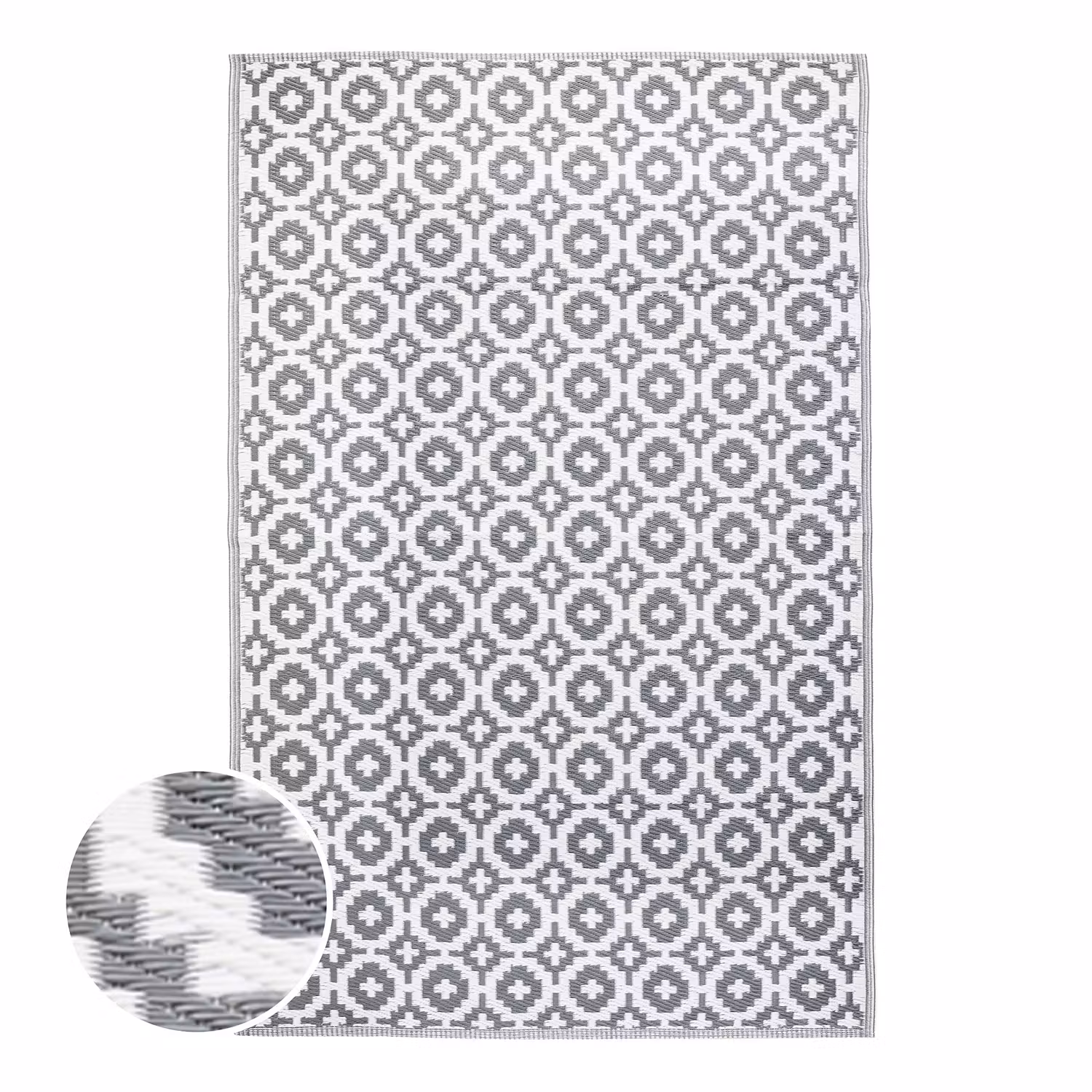 COLOUR CLASH In-/Outdoorteppich Mosaik