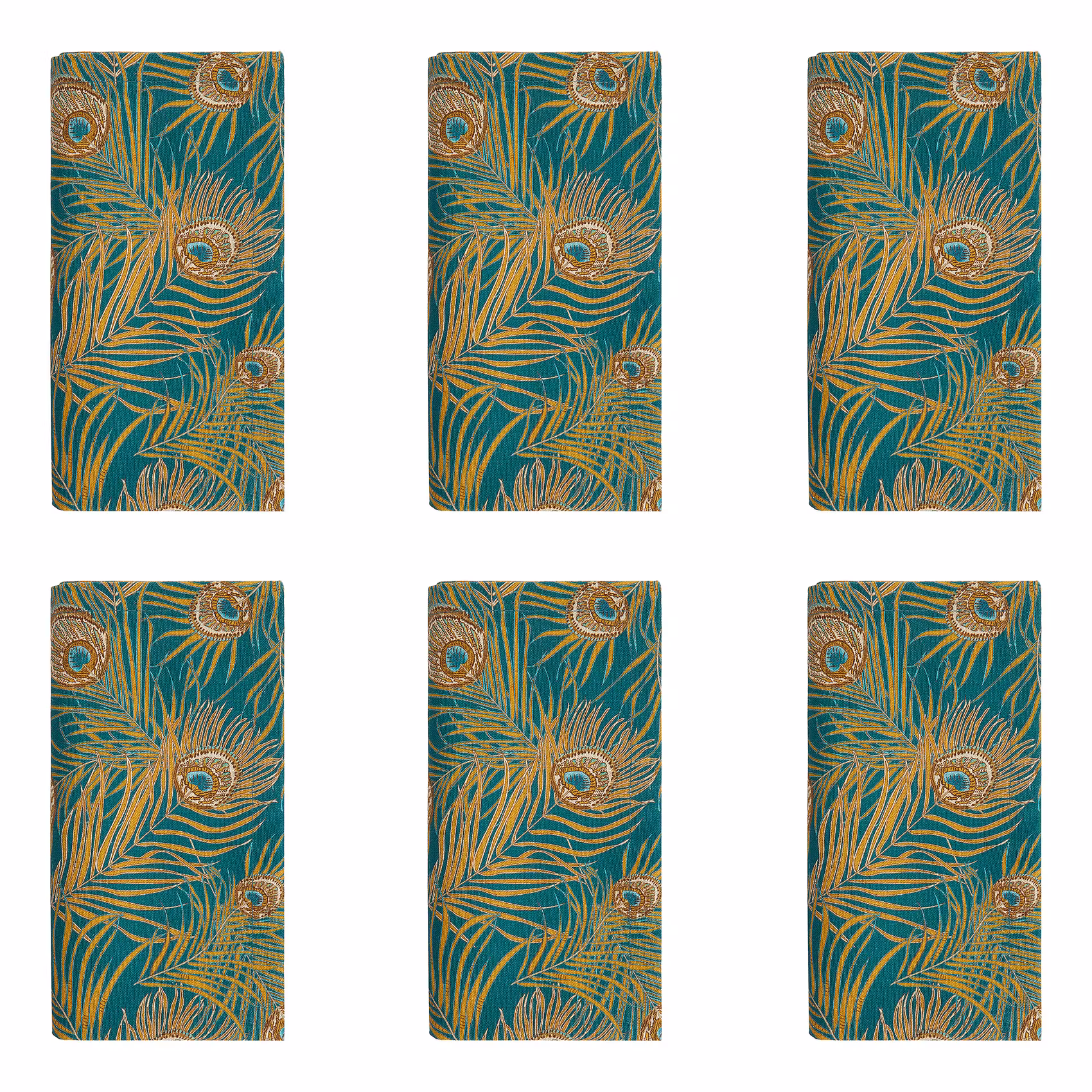 Serviette GOLDEN TWENTIES 6er-Set