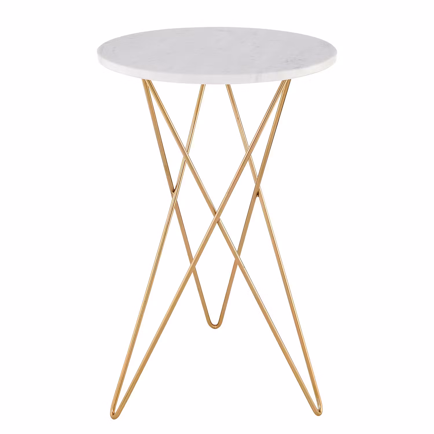 MONROE Beistelltisch Marmor