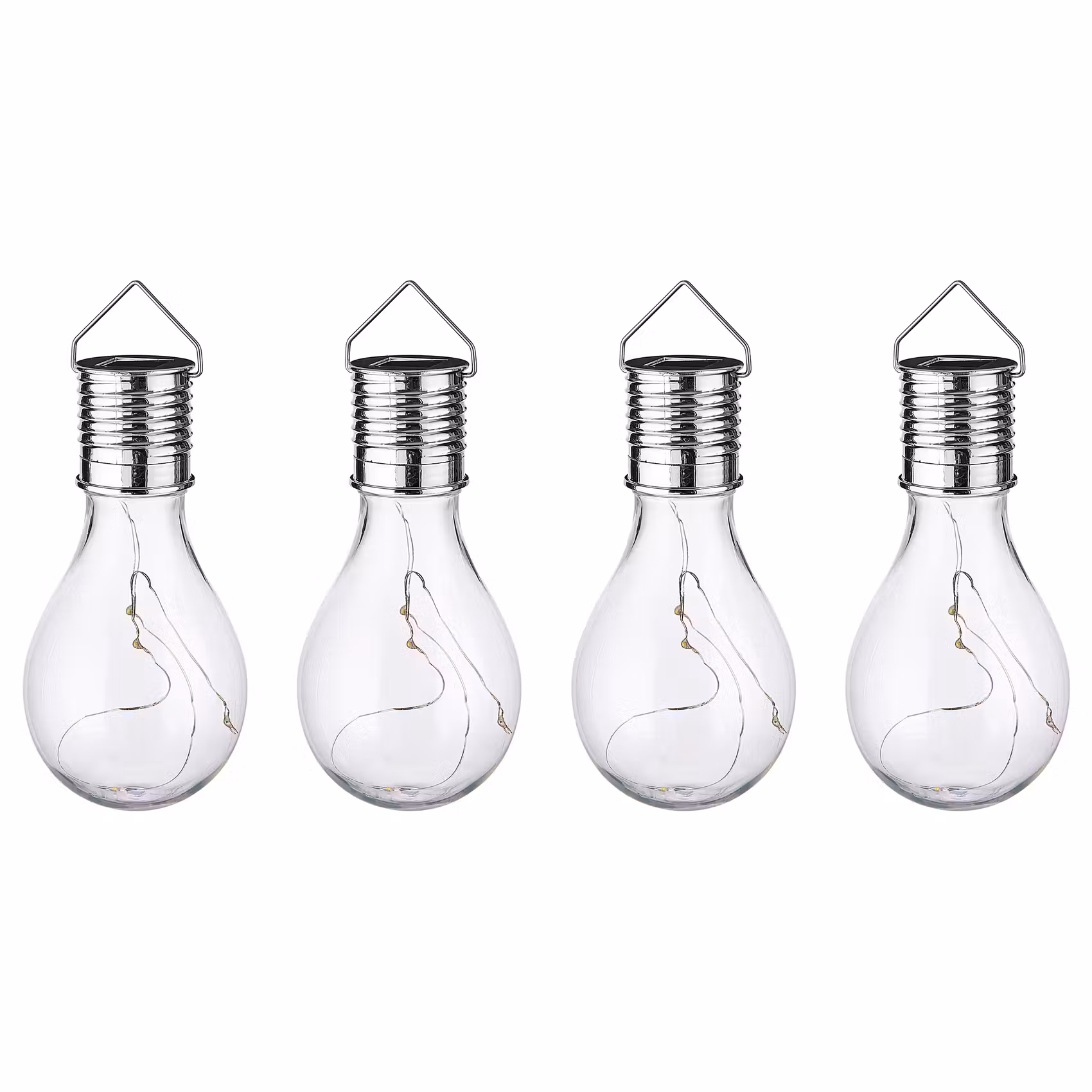 SUNLIGHT Solar-Glühbirne 4er-Set