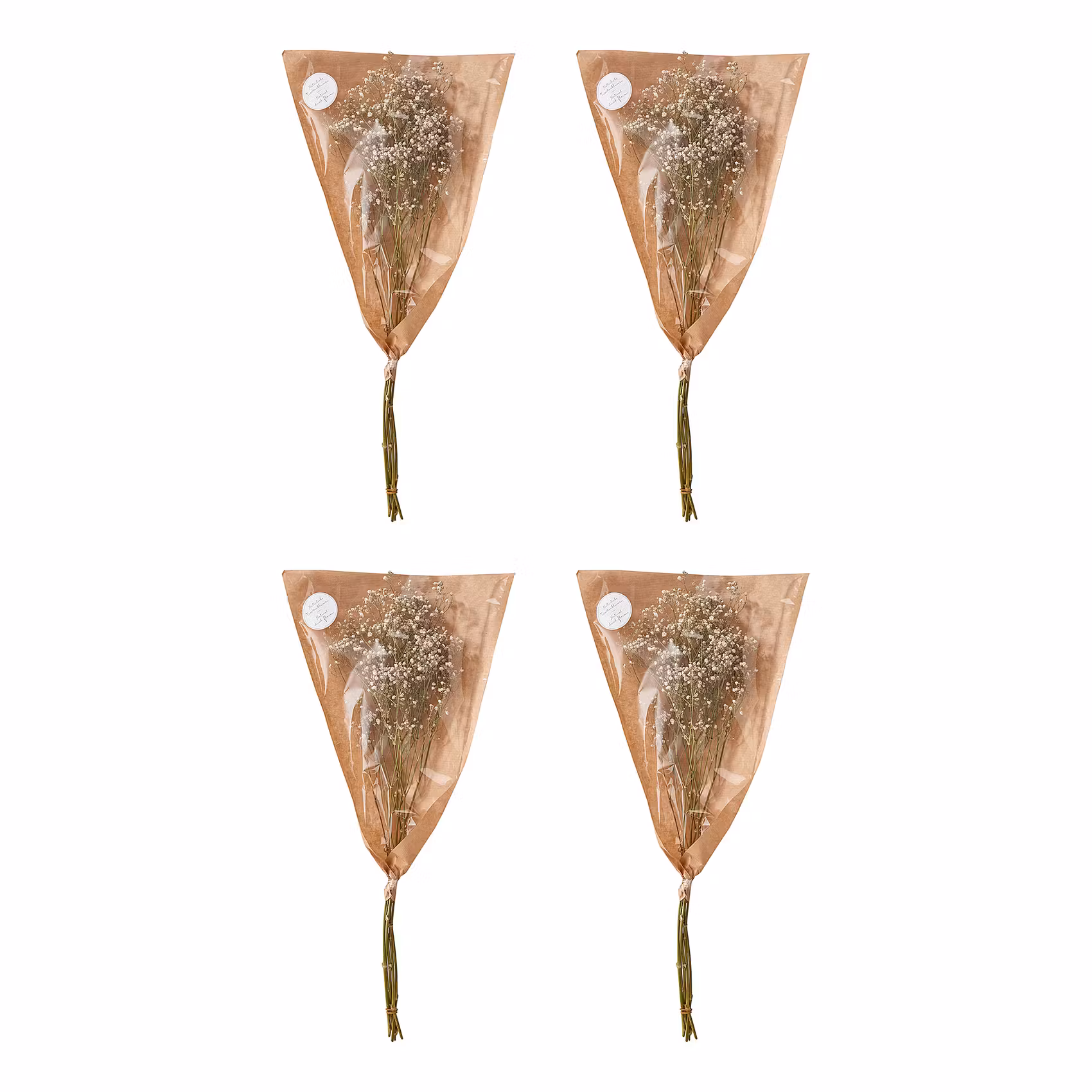 FLOWER MARKET Trockenblume 4er-Set