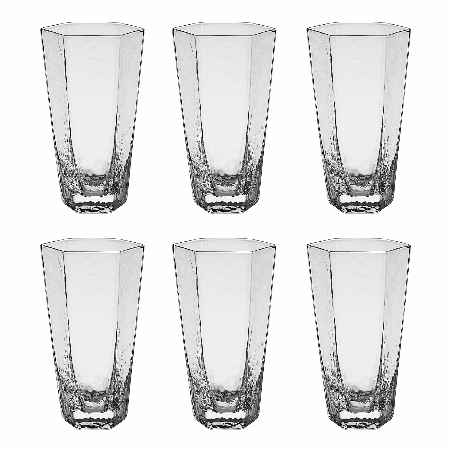 CUBES Longdrinkglas 6er-Set