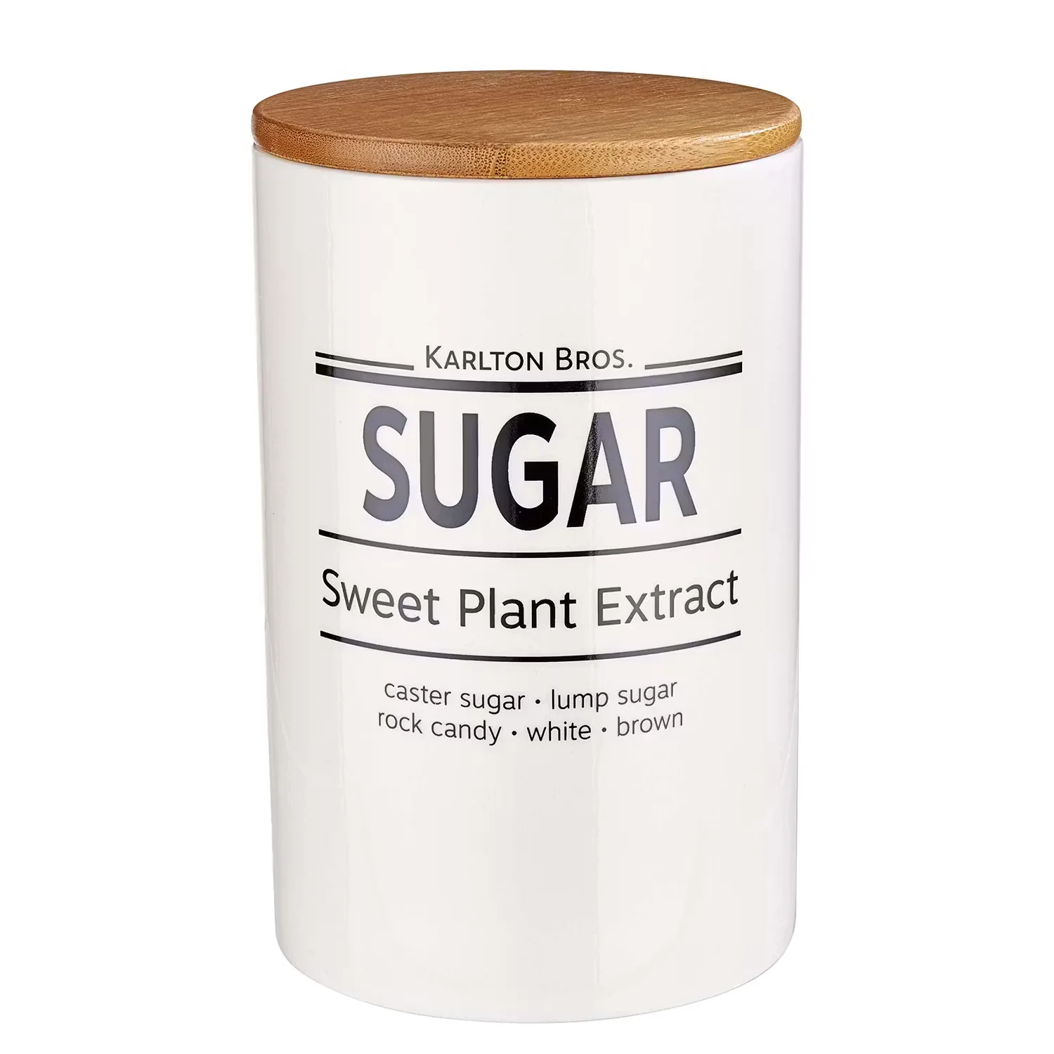 KARLTON BROS. Vorratsdose Zucker 4er-Set