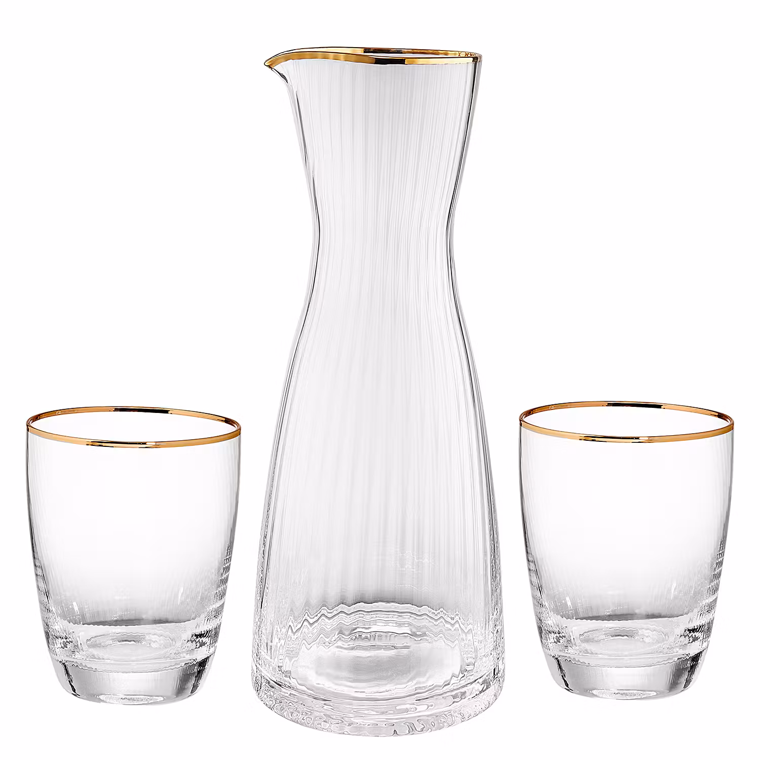 GOLDEN TWENTIES Karaffe mit 2 Gläser