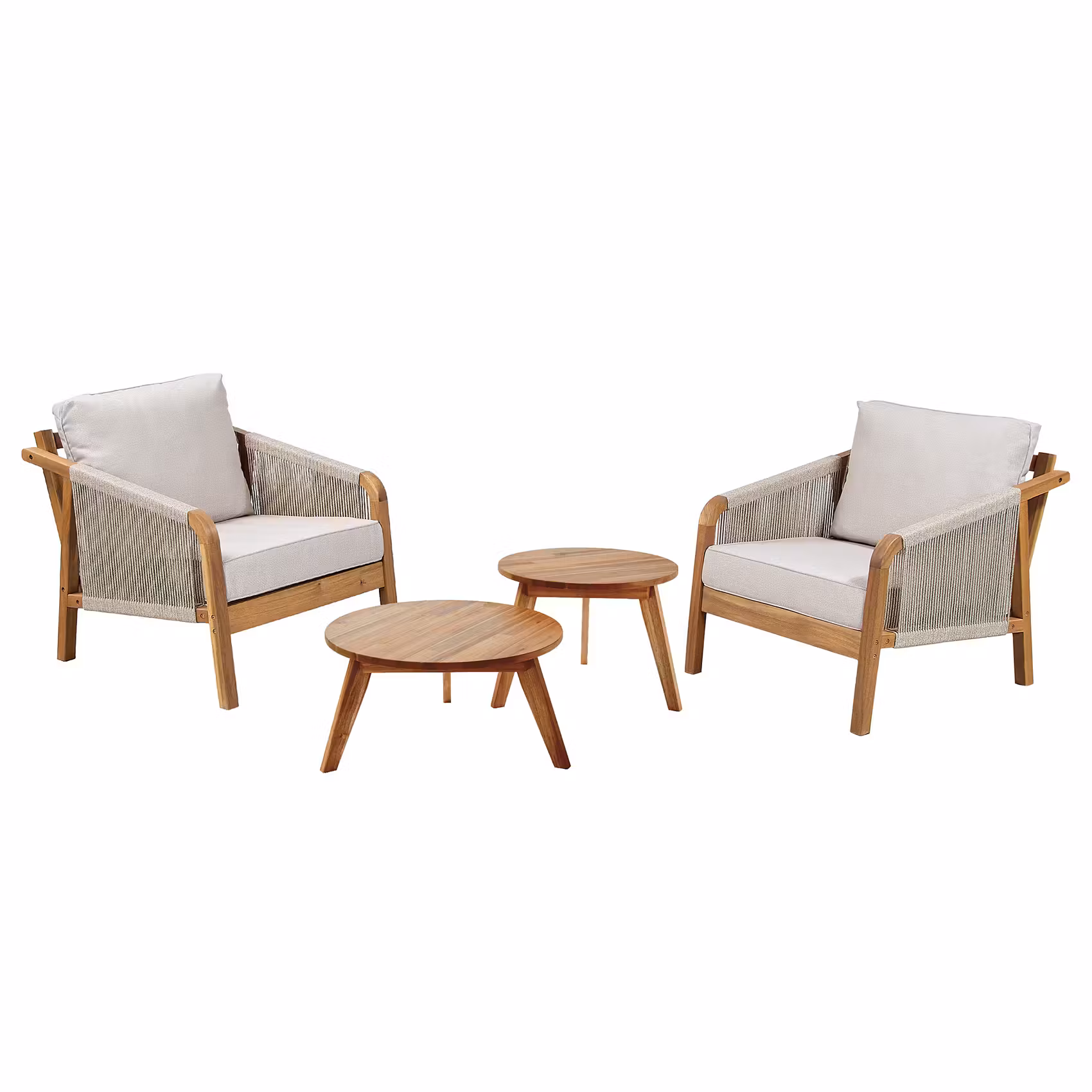 ROPE ISLAND Loungeset 4-tlg.
