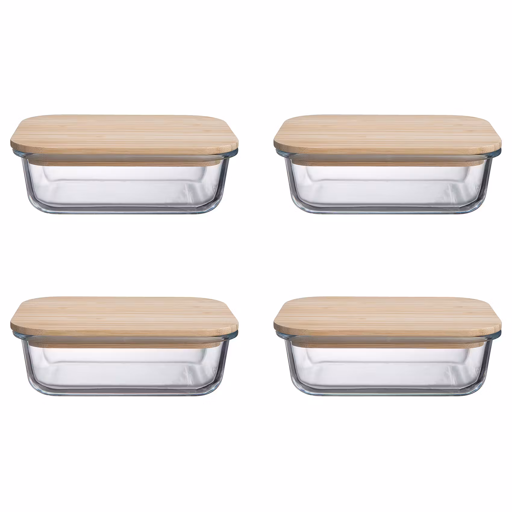 NATURALS Lunchbox 4er-Set
