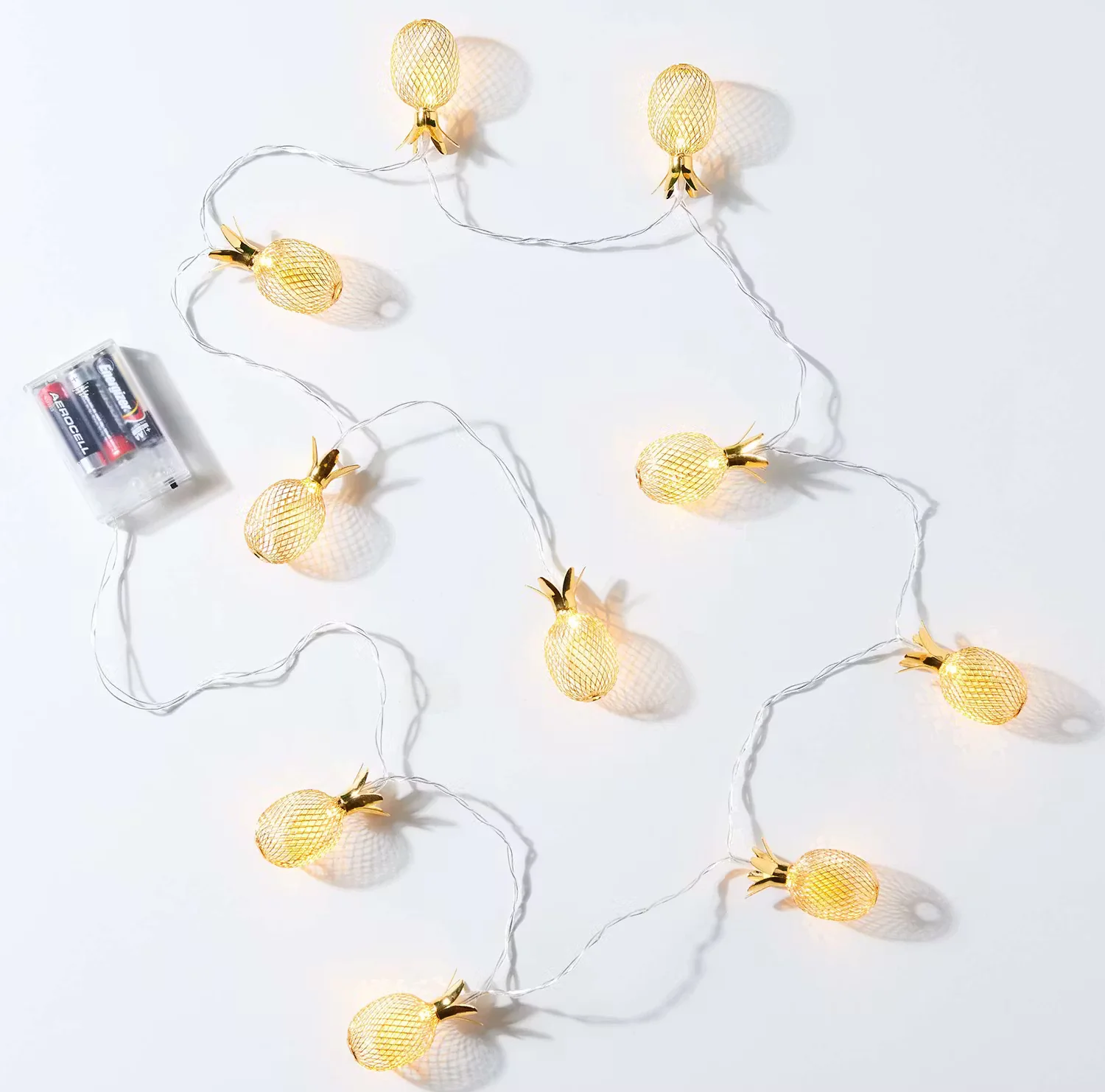 MIAMI LED-Lichterkette Ananas