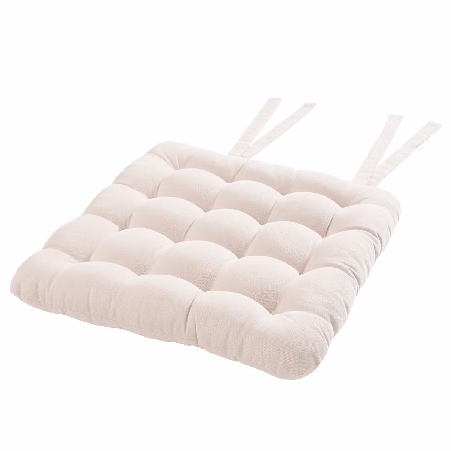 SOLID Stuhlkissen mit Bändern