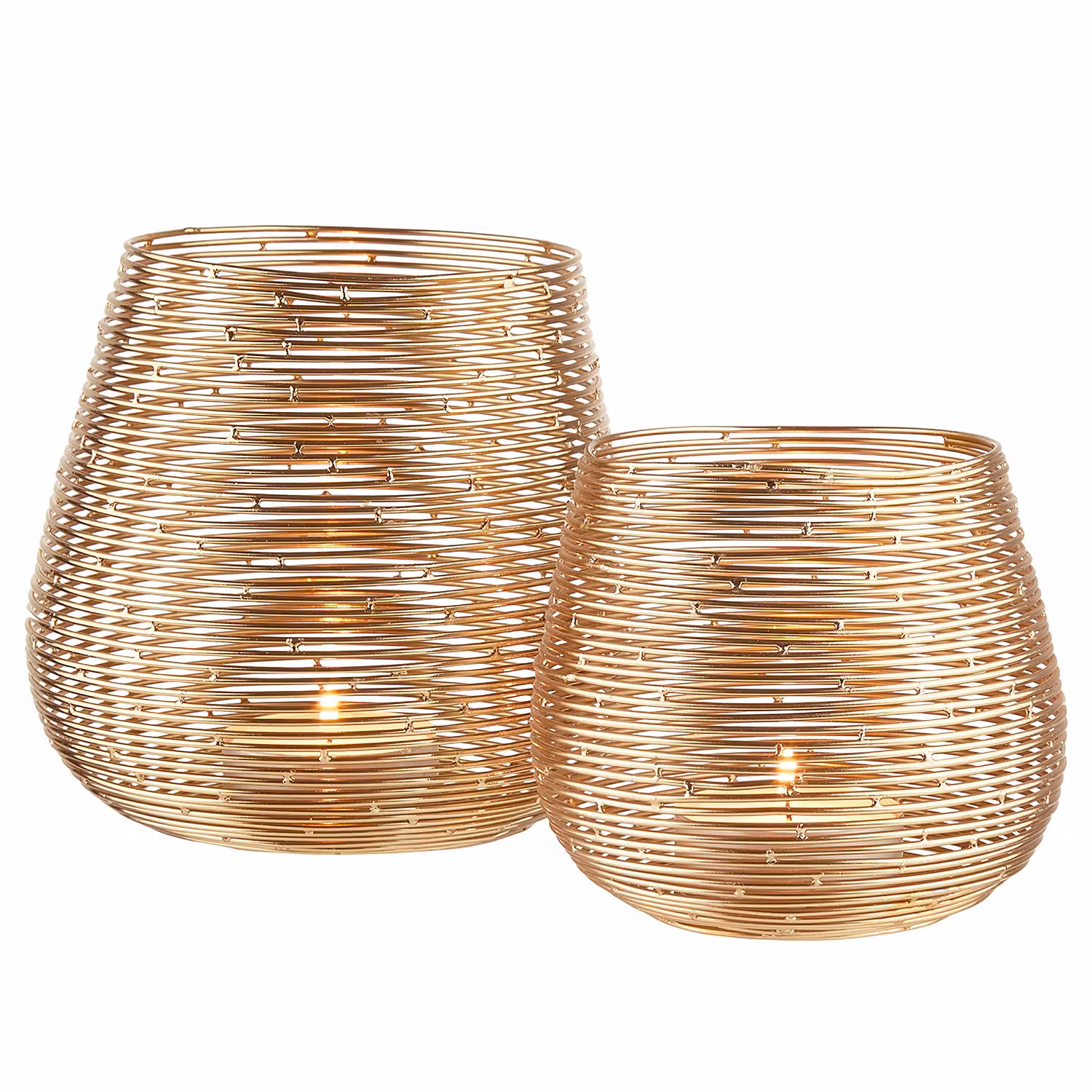 TWINE LIGHT Teelichthalter 2er-Set