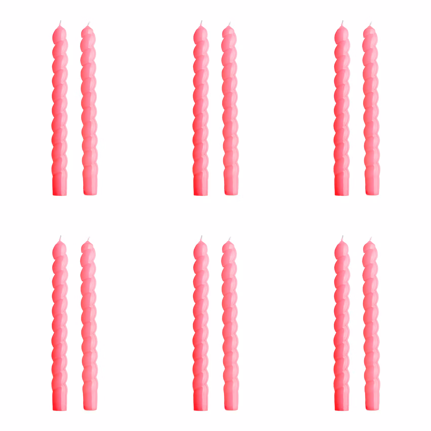 TWISTED Stabkerze 12er-Set