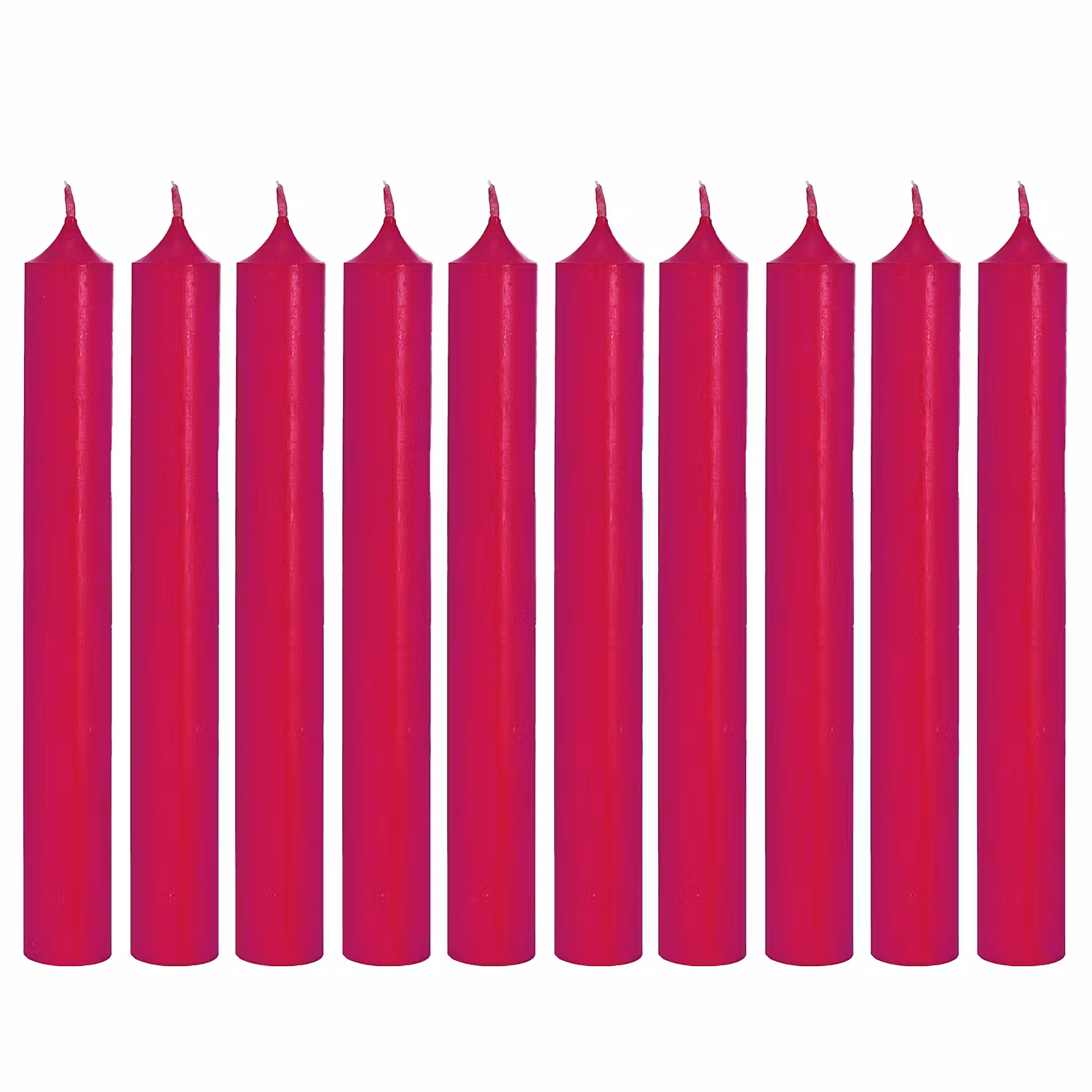 RAINBOW Stabkerze 10er-Set