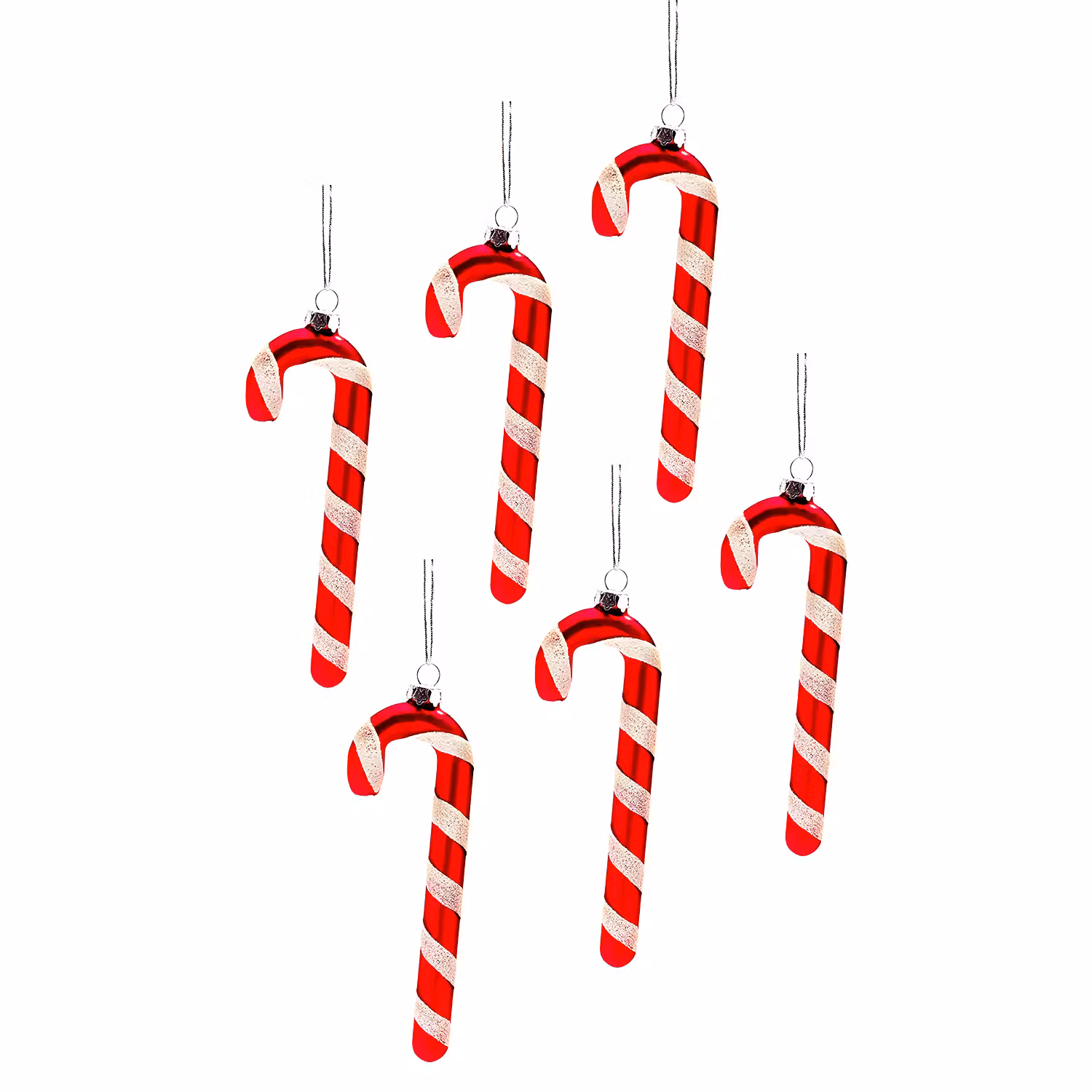 HANG ON Baumanhänger Zuckerstange 6er-Set