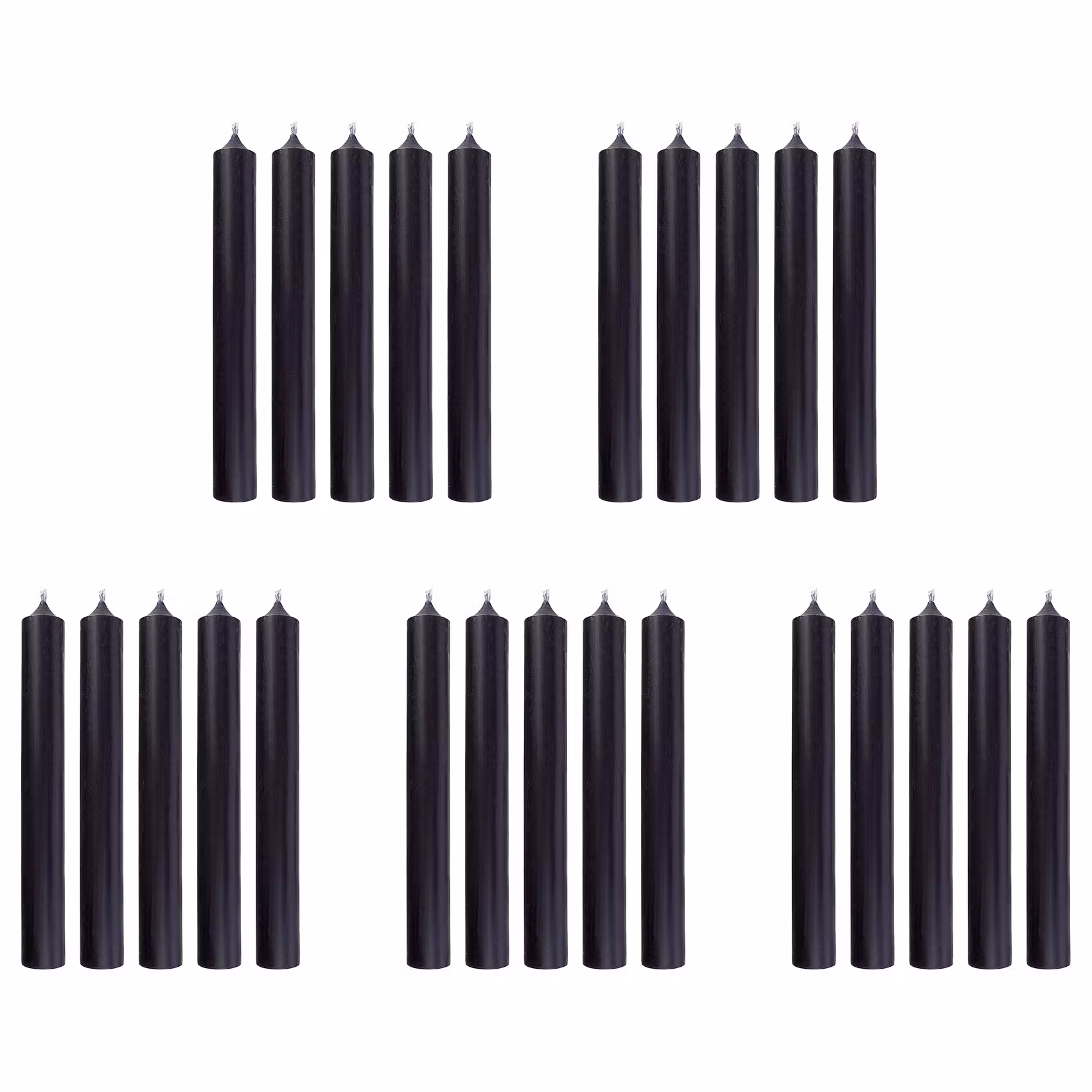 RAINBOW Stabkerze 25er-Set