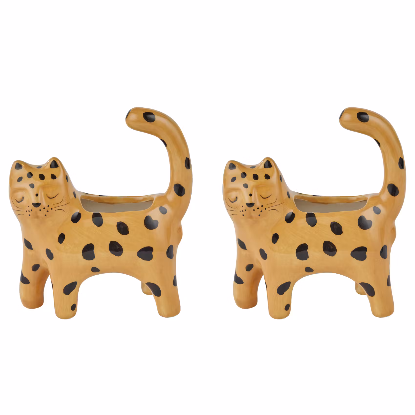 LITTLE LEO Vase Leopard 2er-Set