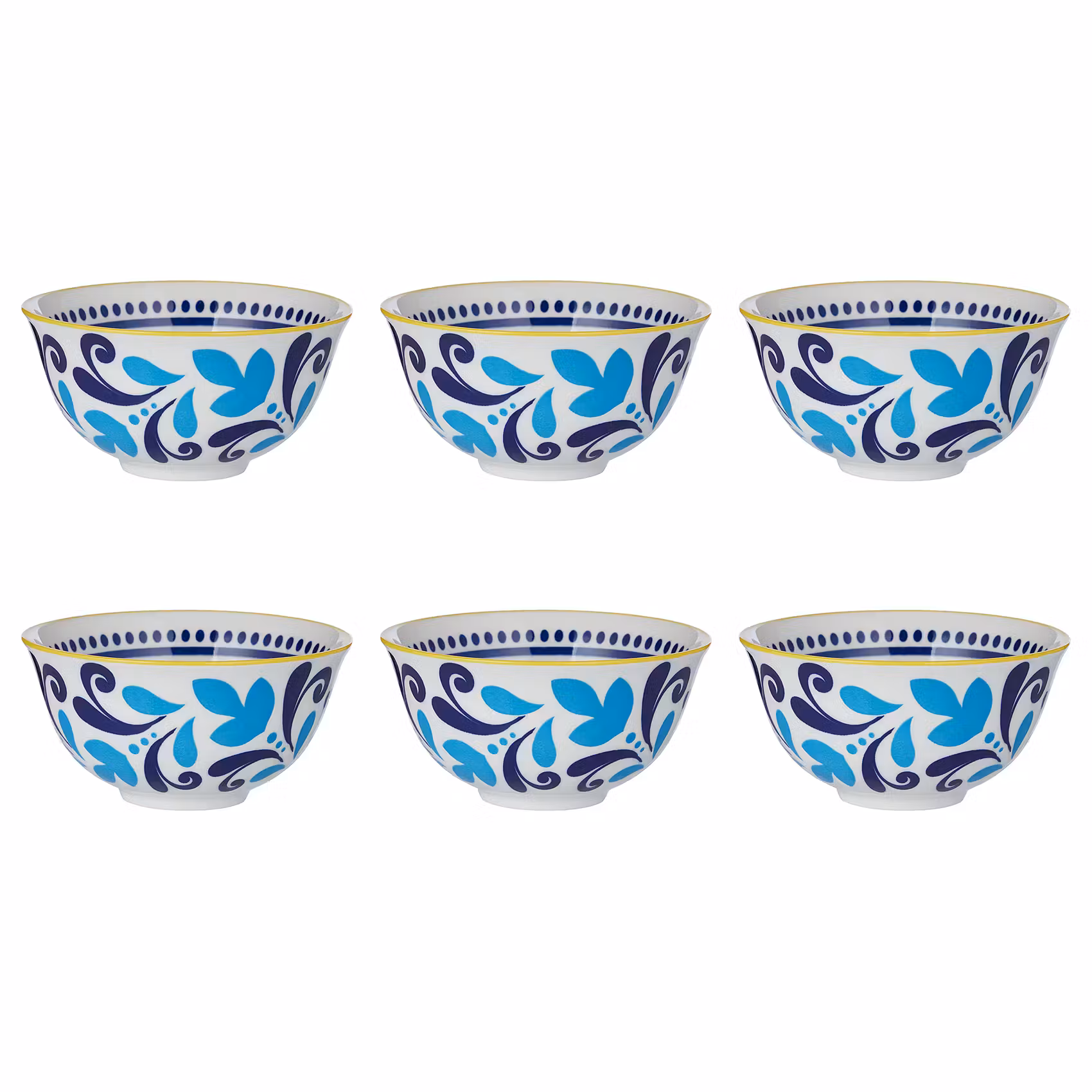 ORNAMENTS Schale 6er-Set