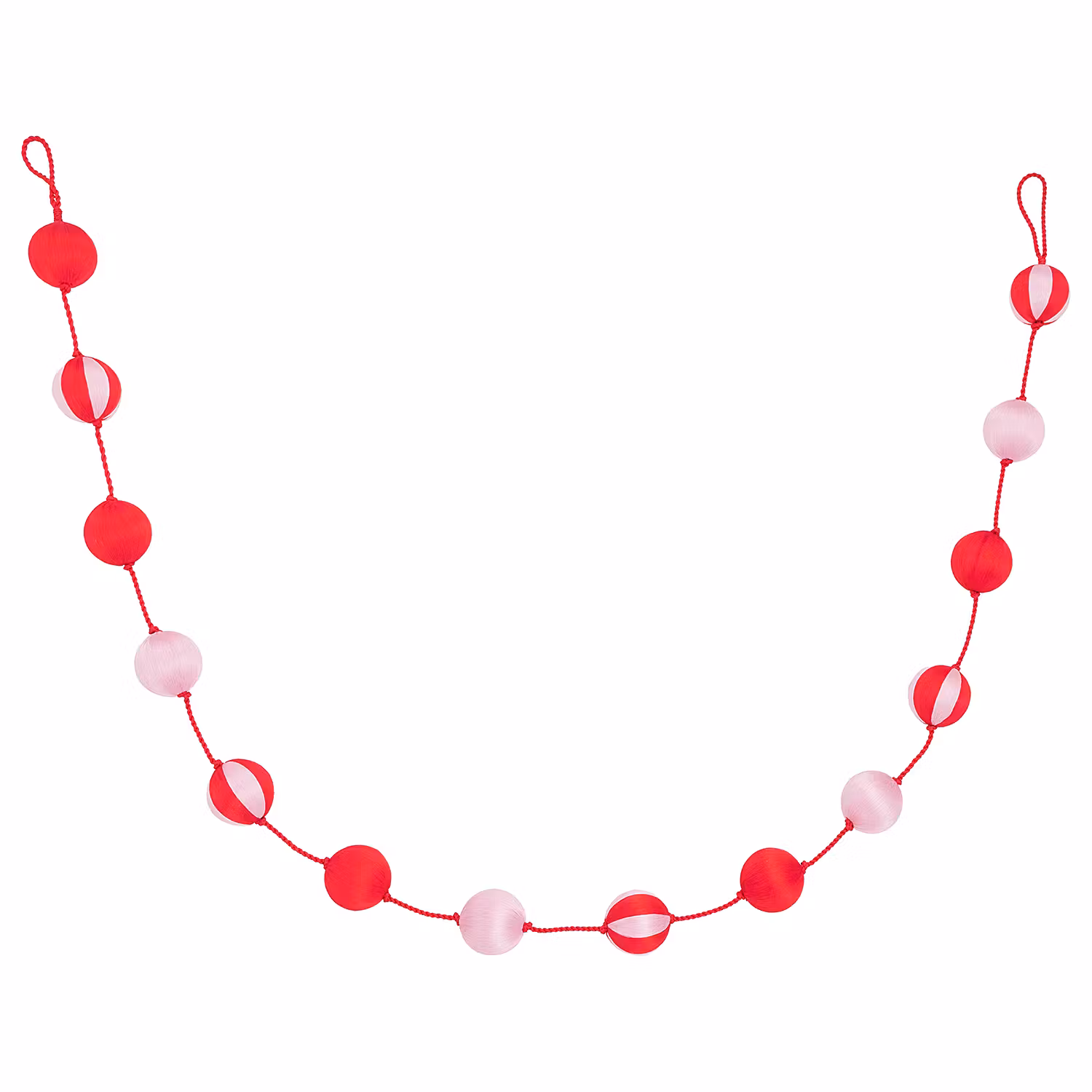 X-MAS Girlande Kugeln