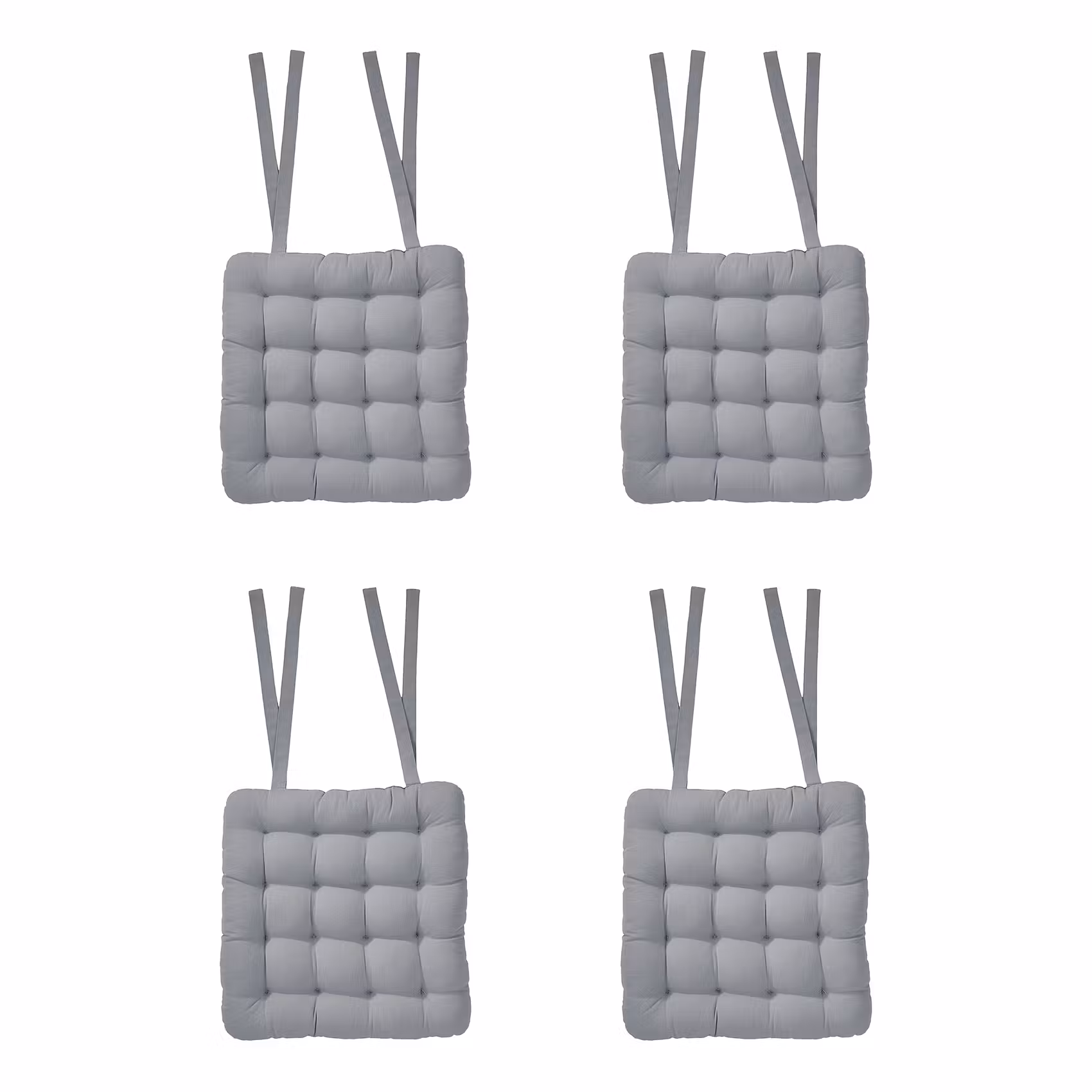 SOLID Stuhlkissen 4er-Set
