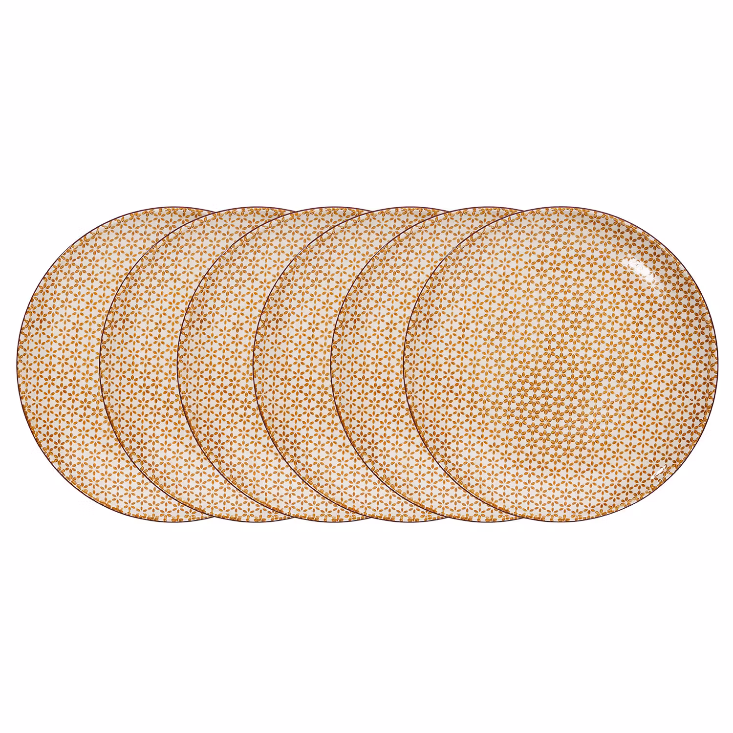 RETRO Essteller 6er-Set