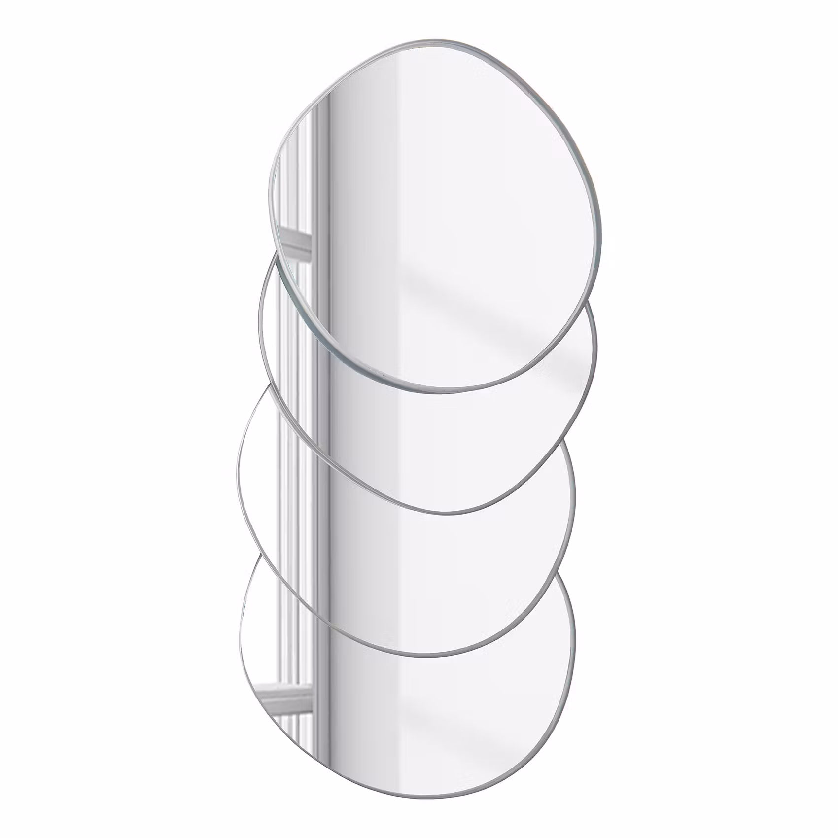 MIRROR Spiegeluntersetzer 4er-Set