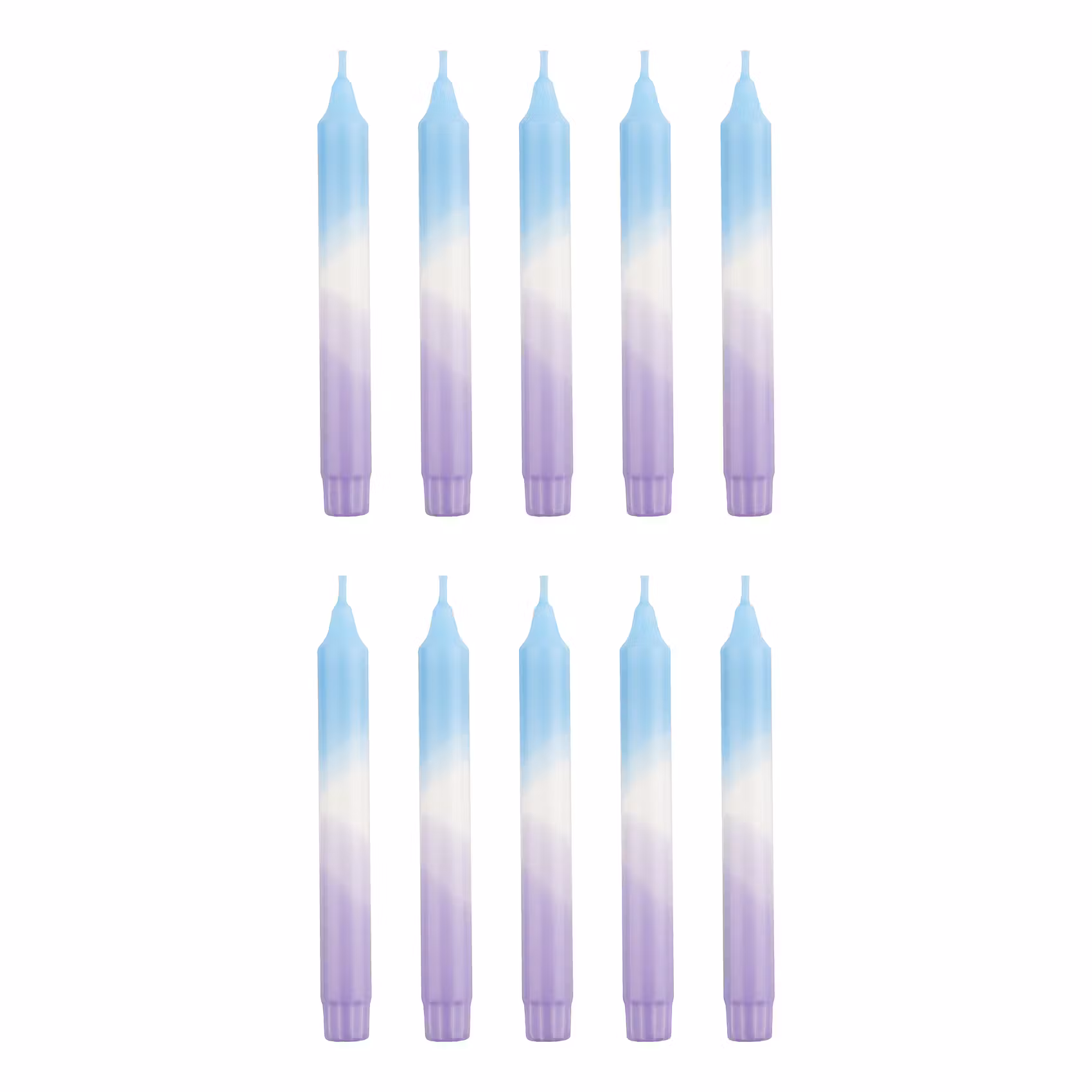 DIP-DYE Stabkerze 10er-Set