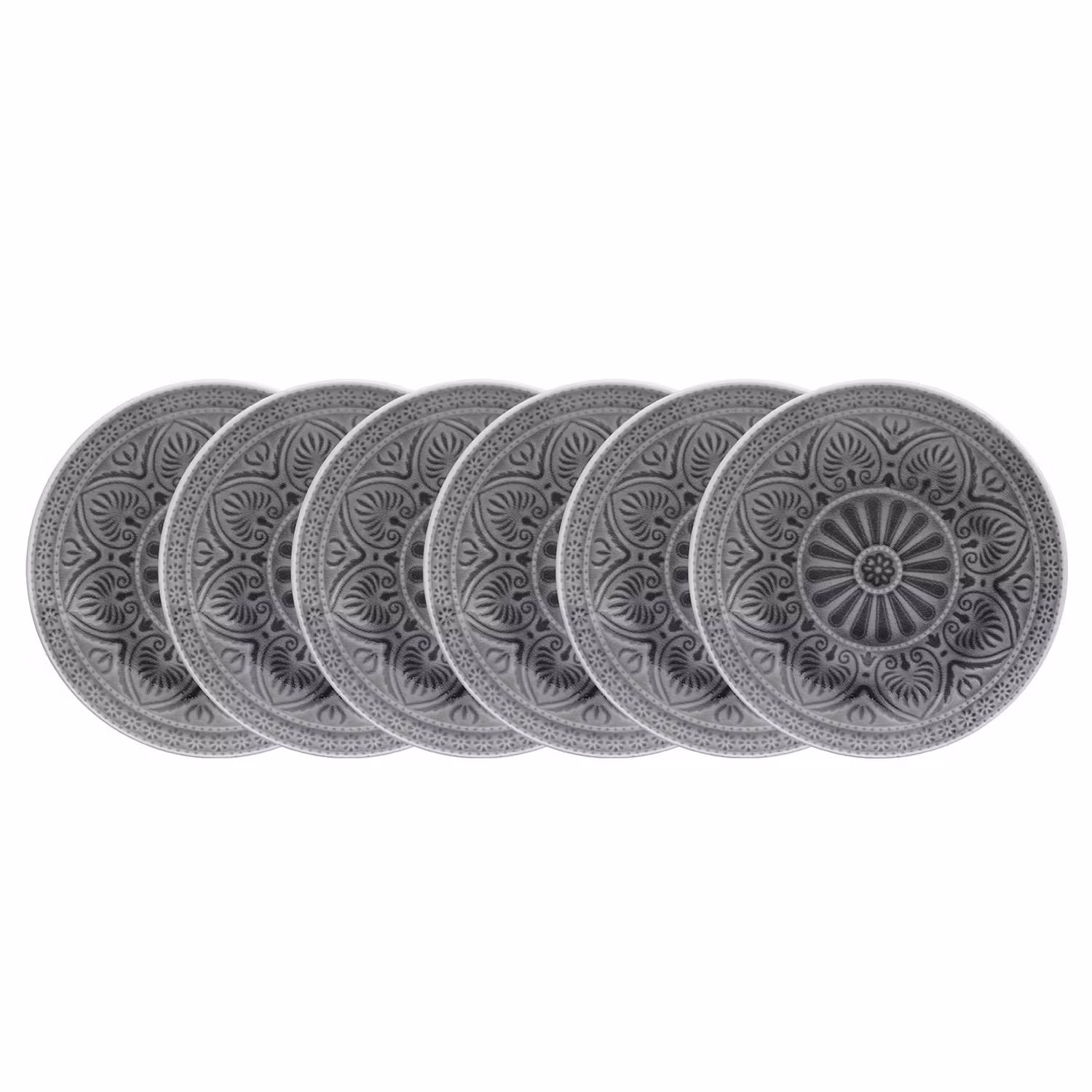 SUMATRA Teller 6er-Set