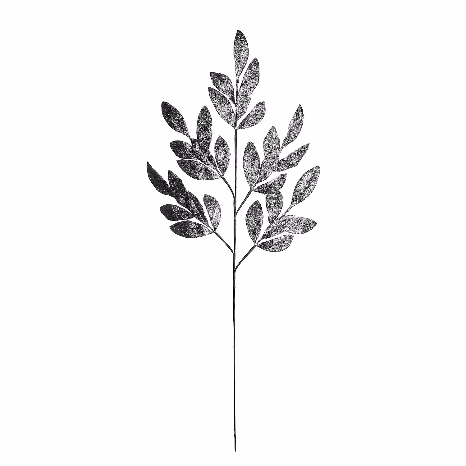 FLORISTA Kunstblume Glitzer Blätter