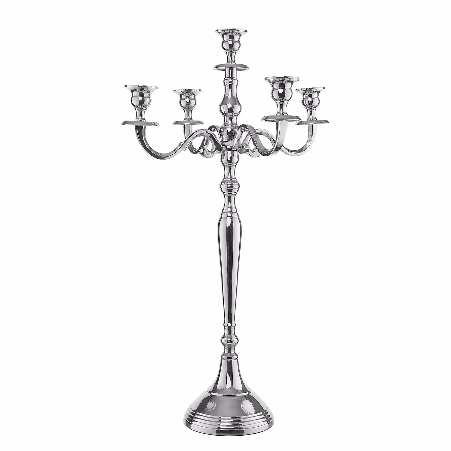 SILVERLIGHTS Kerzenhalter 5-armig