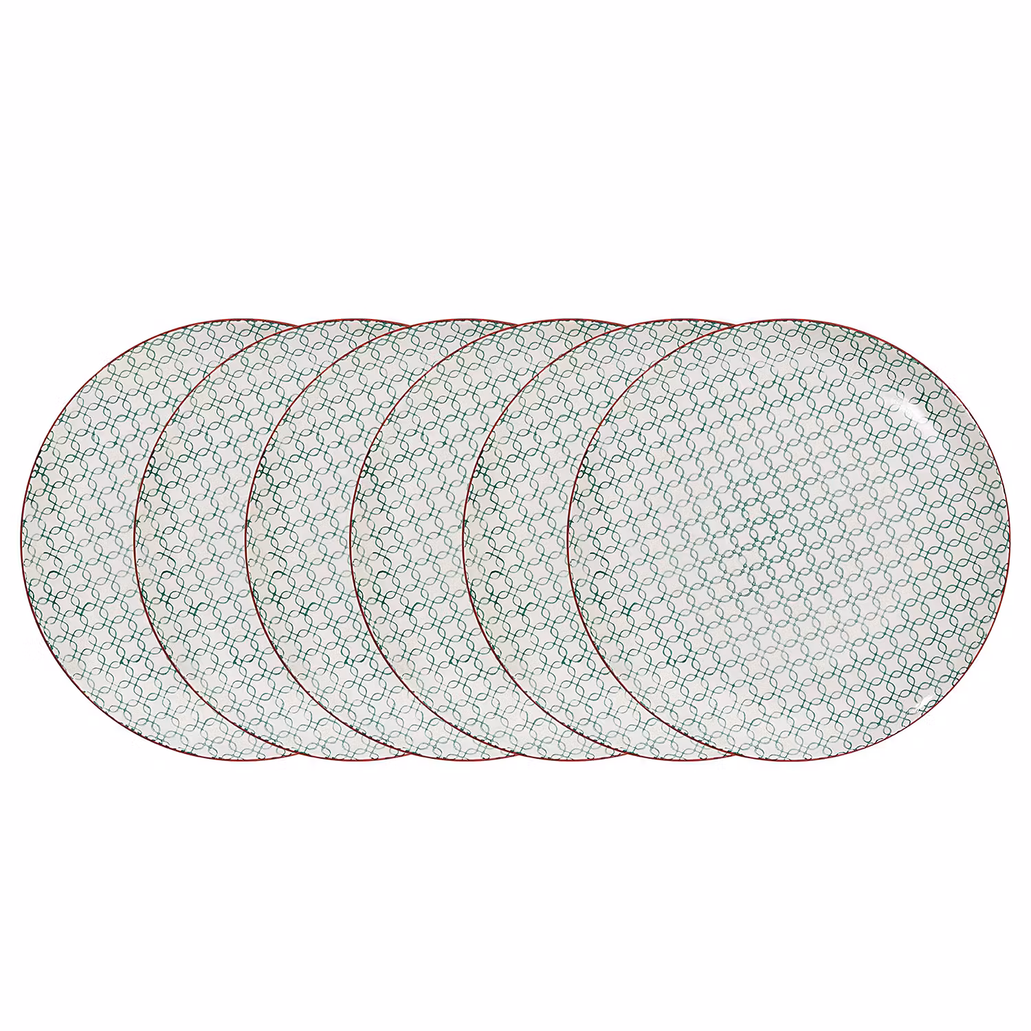 RETRO Speiseteller 4er-Set