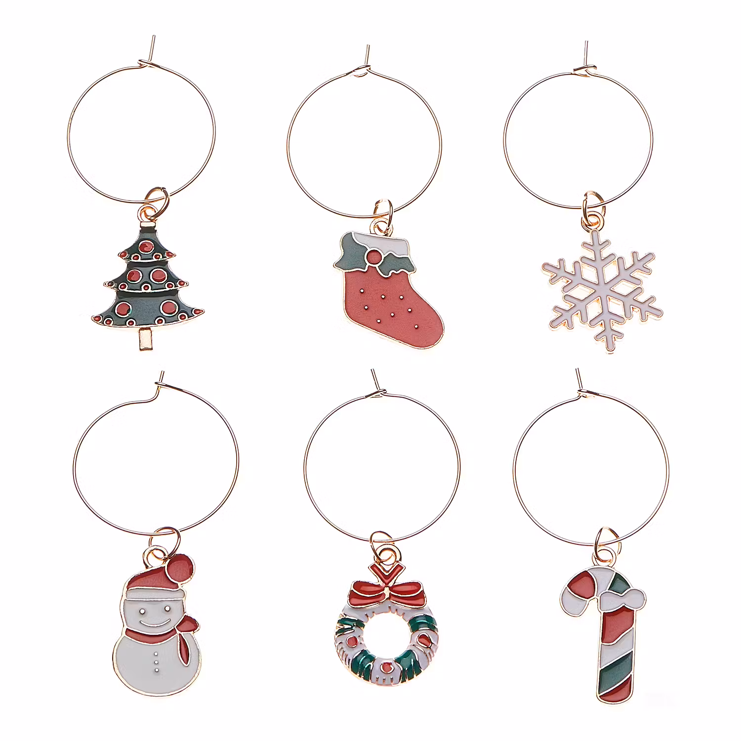 MY DRINK Xmas Stielglasmarker