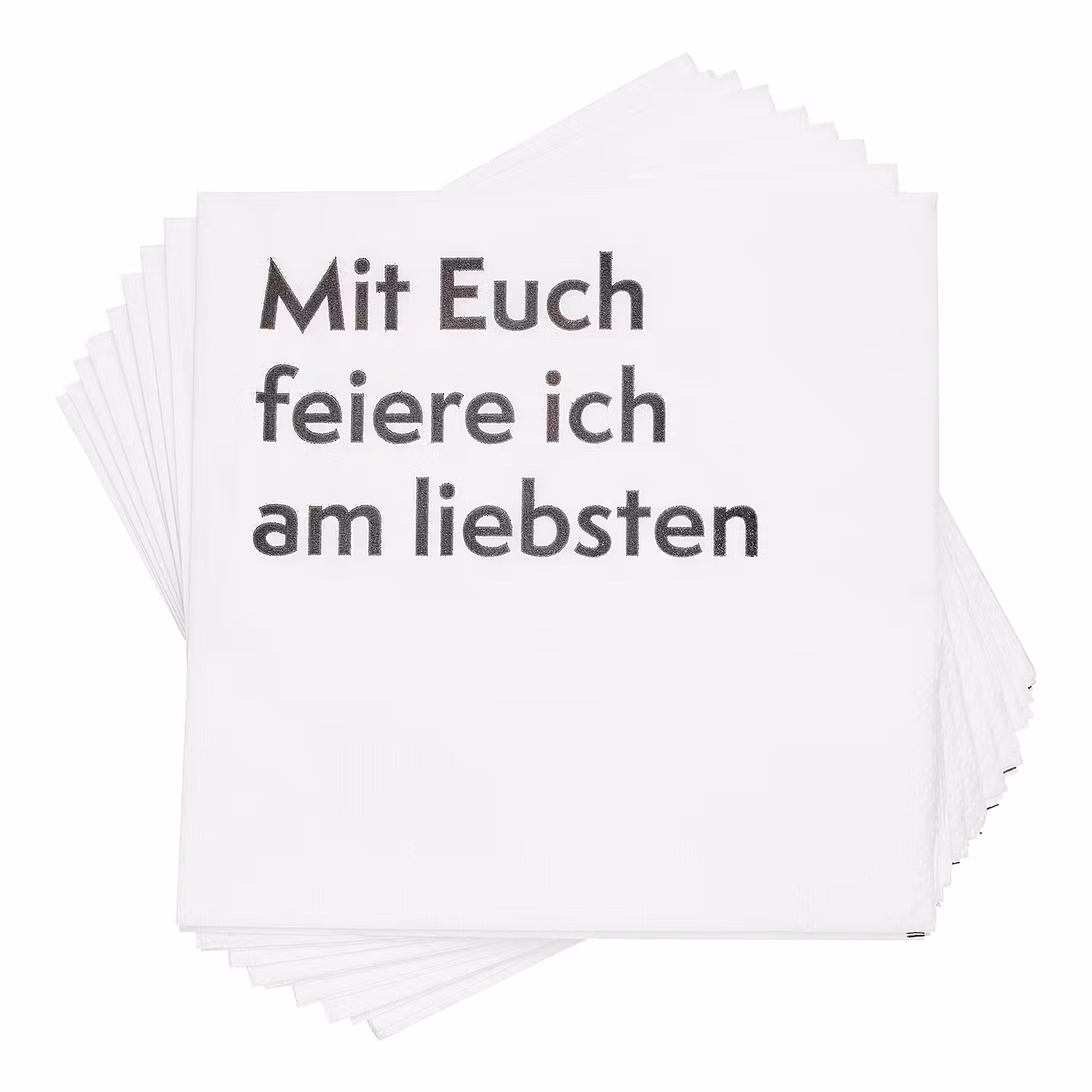 Papierserviette  APRÈS 6er-Set