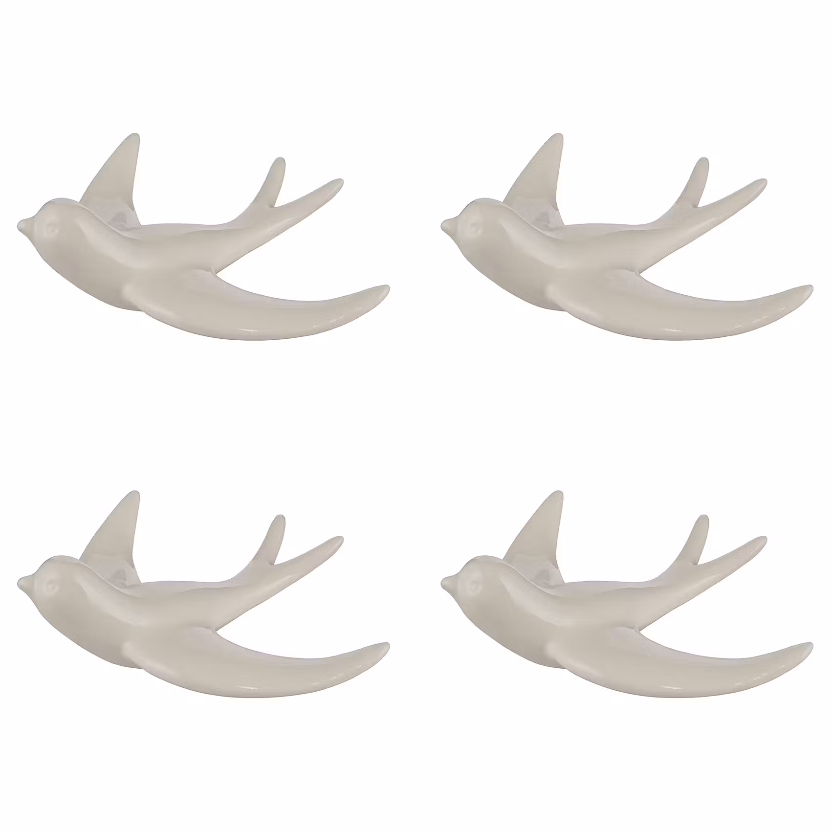 SUMMER Deko-Schwalbe 4er-Set