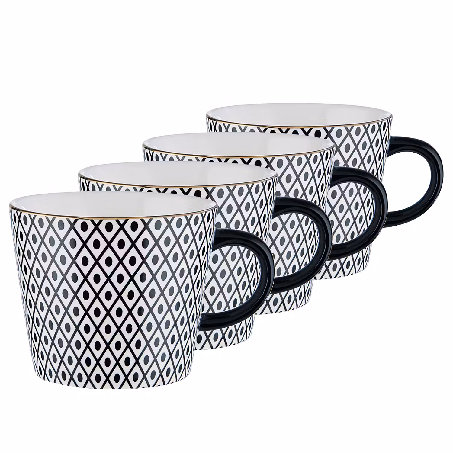 ORNAMENTS Tasse 4er-Set