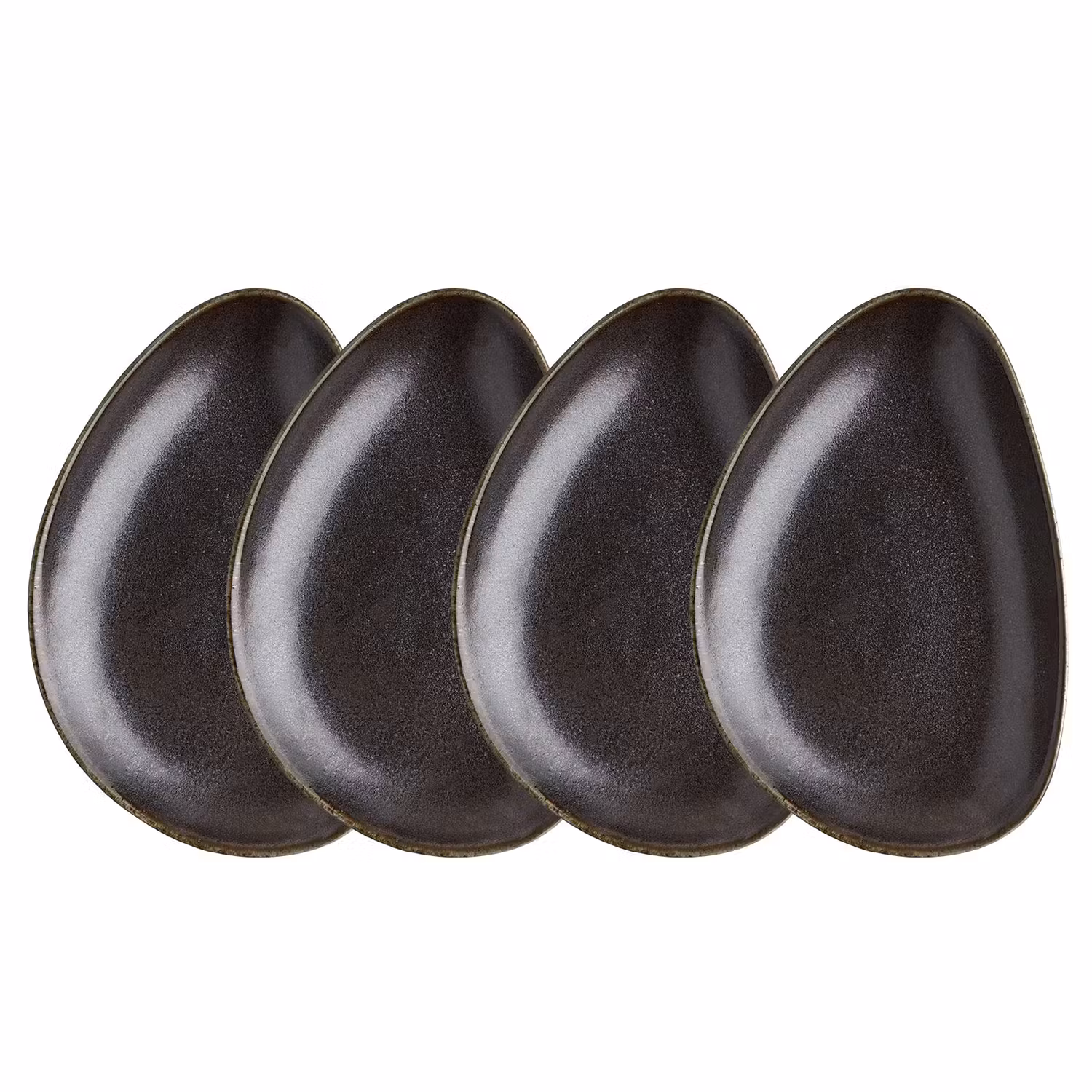 JAPANDI Frühstücksteller 4er-Set