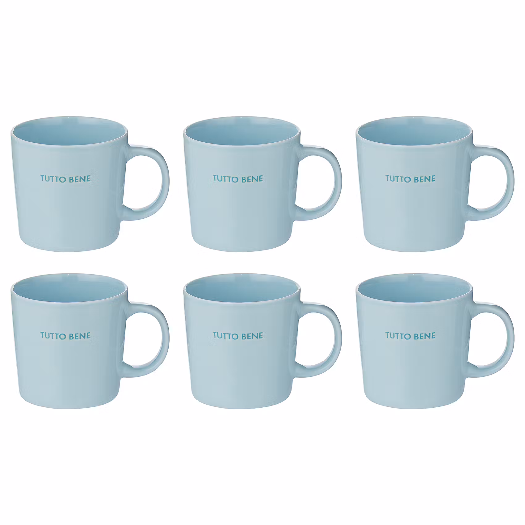 GOOD VIBES Tasse 6er-Set
