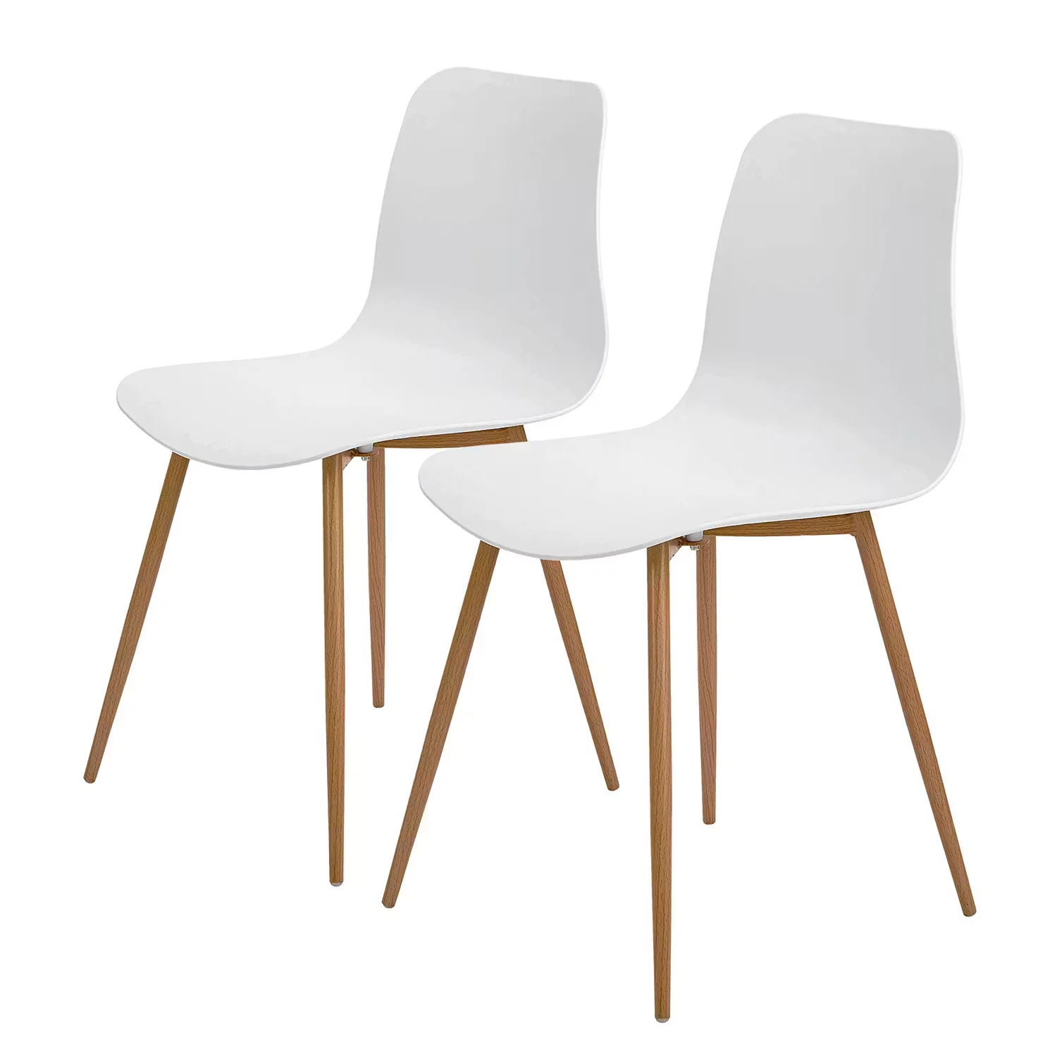 SHELL Schalenstuhl 2er-Set