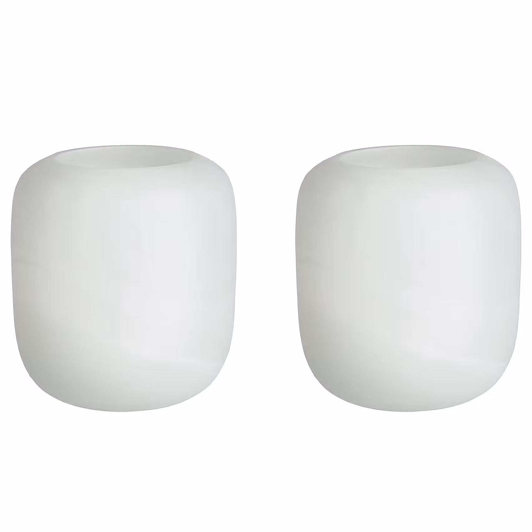 WHITE FLURRY Windlicht 2er-Set