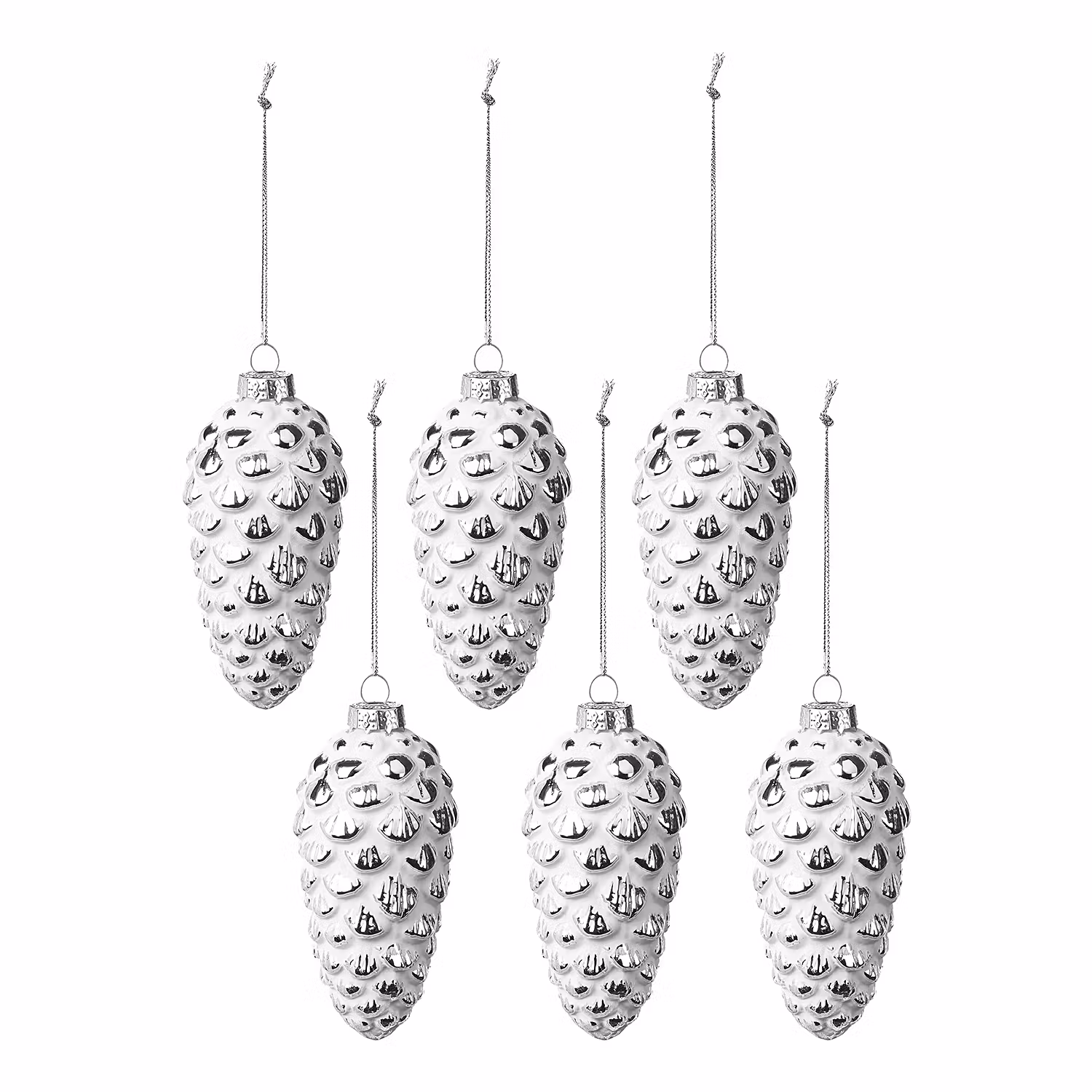 HANG ON Baumanhänger Zapfen 6er-Set