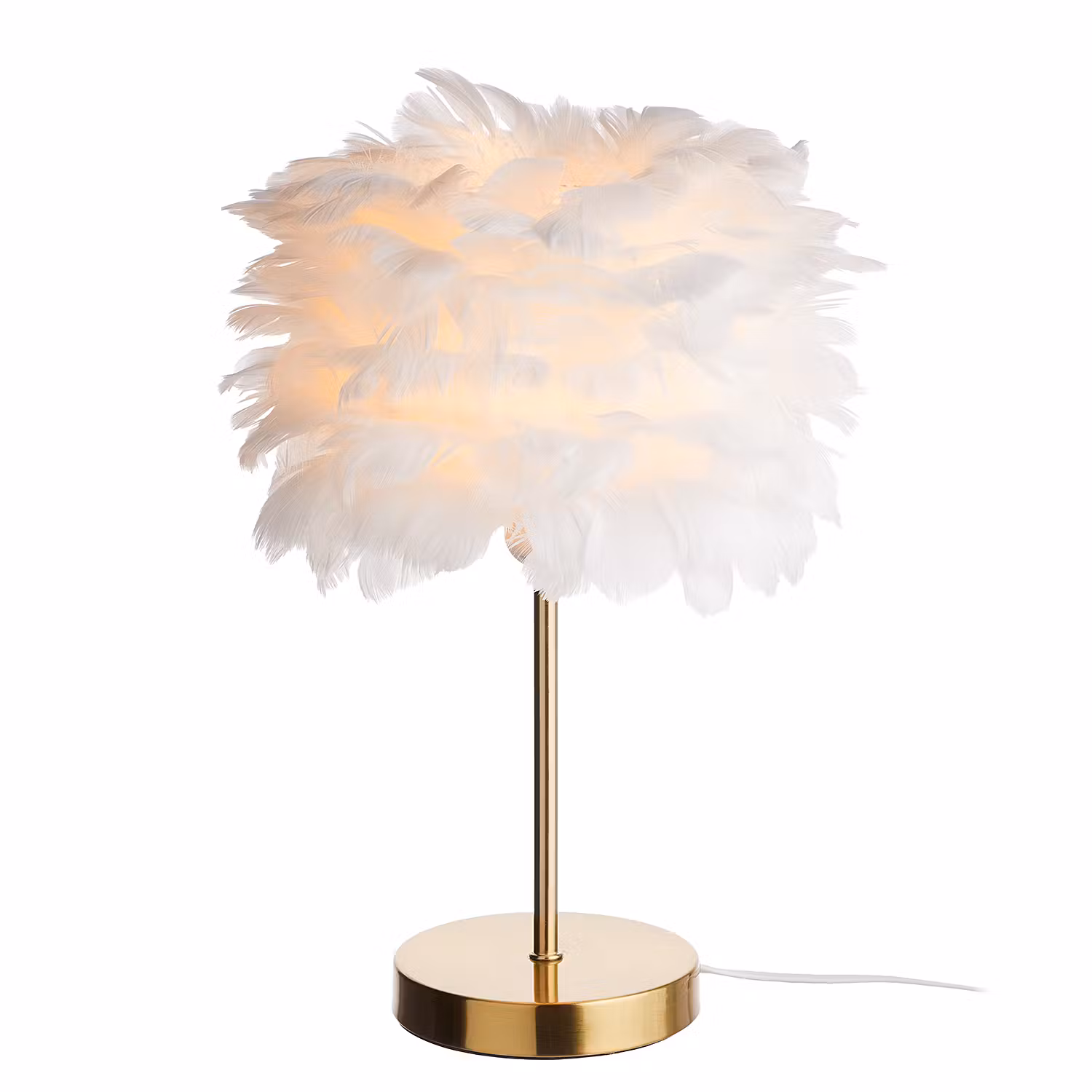 FIORELLA Tischleuchte Federn