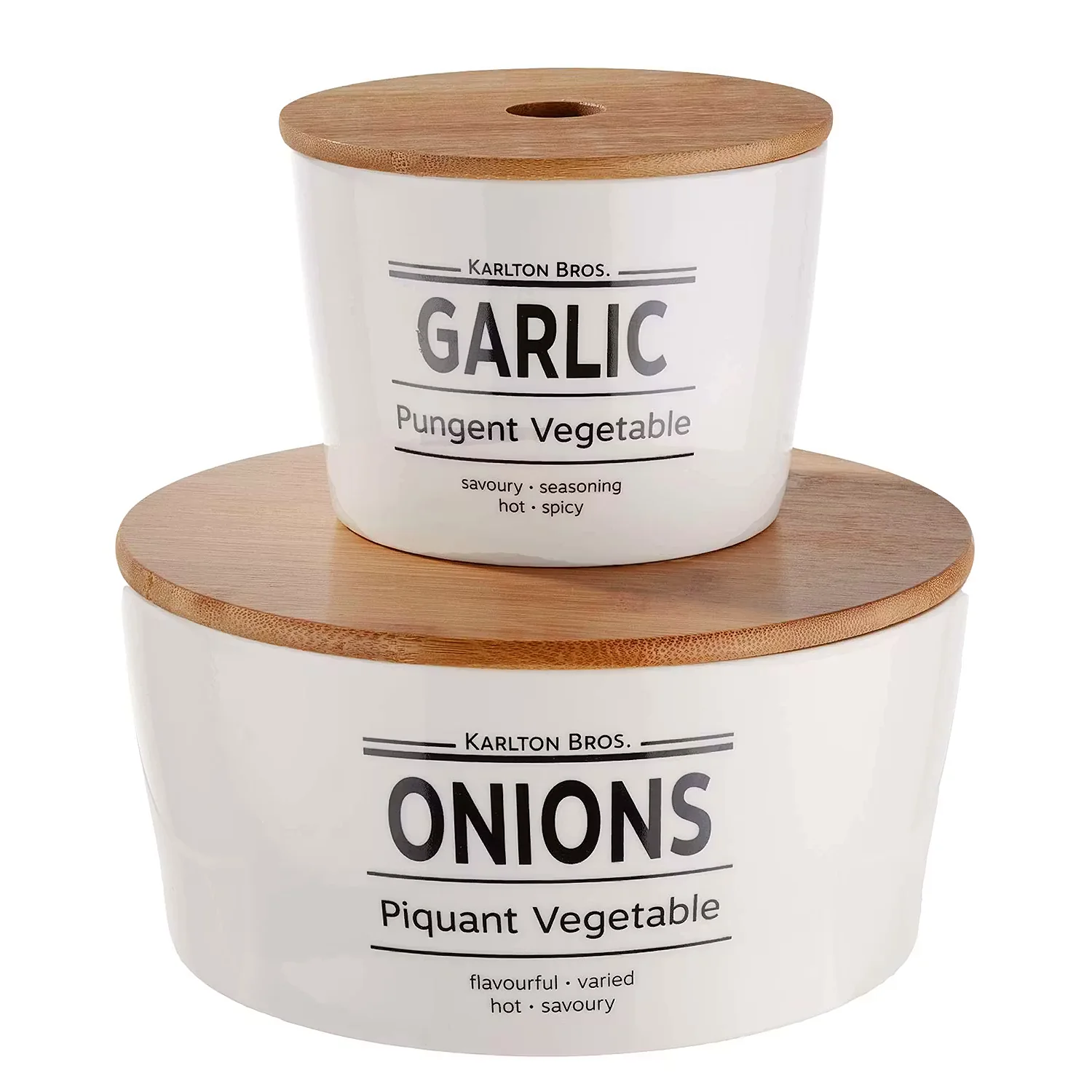 KARLTON BROS. Knoblauch-& Zwiebeltopf