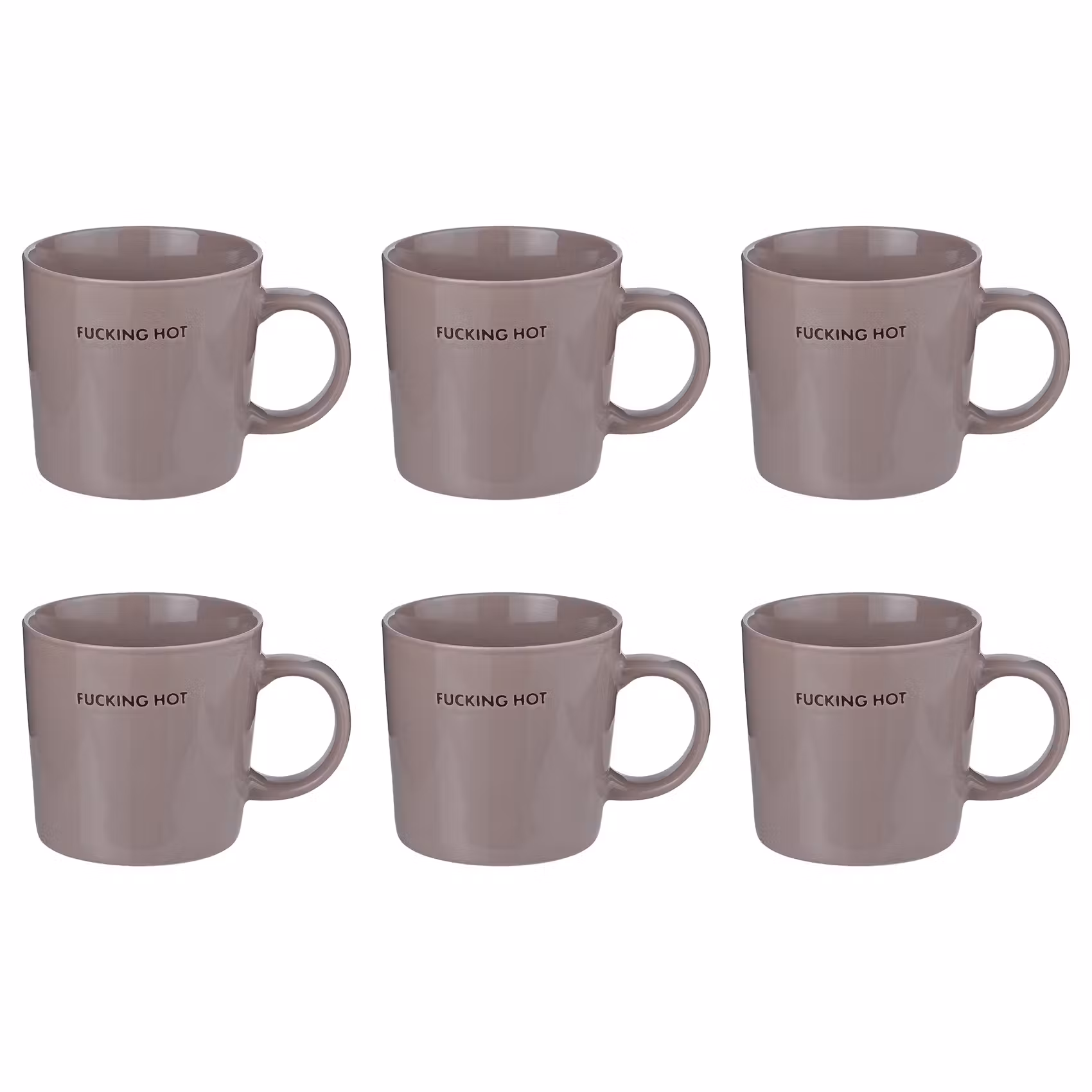 GOOD VIBES Tasse Hot 6er-Set