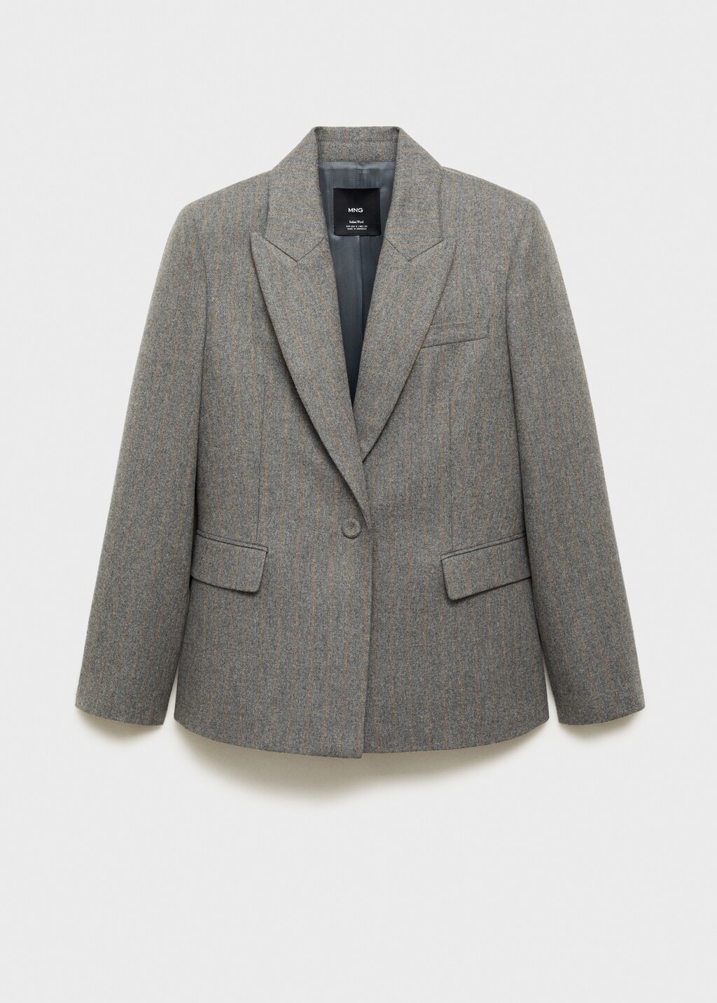 Virgin wool suit jacket - Grey