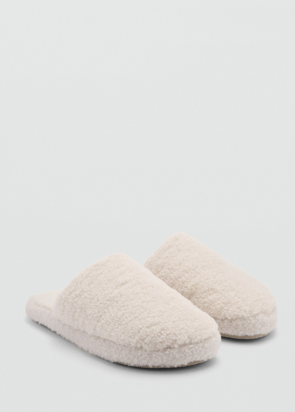 Lambkin slipper - Ecru
