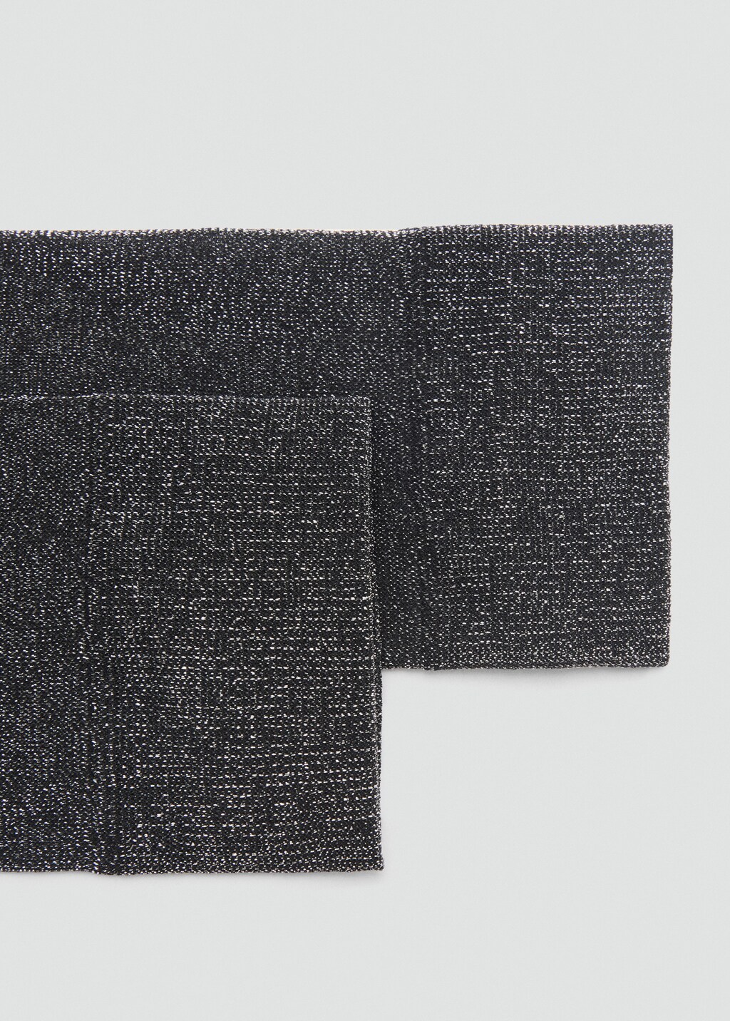 Lurex long socks - Silver