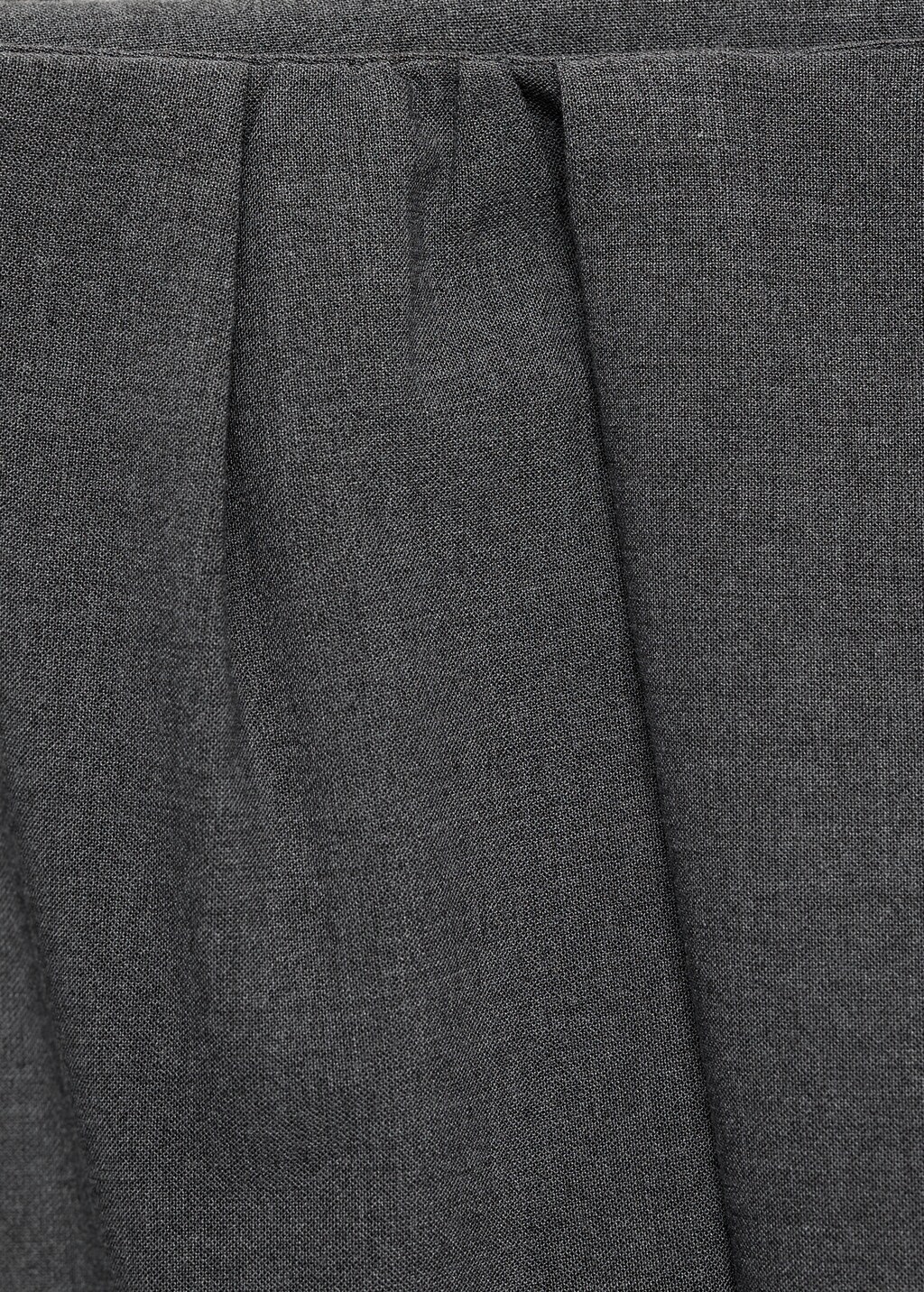 A-line pleated skirt - Grey