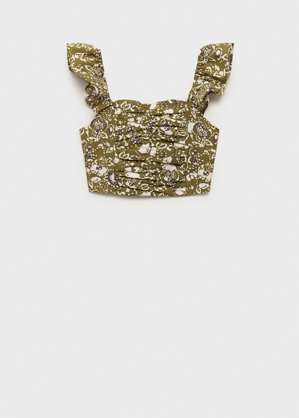 Draped top - Olive Green