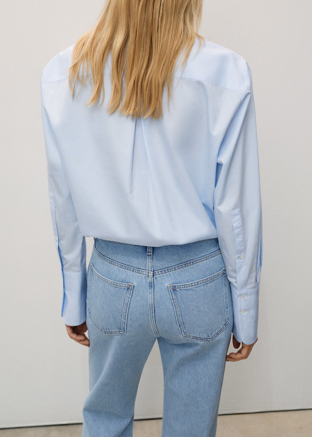 Matilda medium-rise straight-fit jeans - Black denim